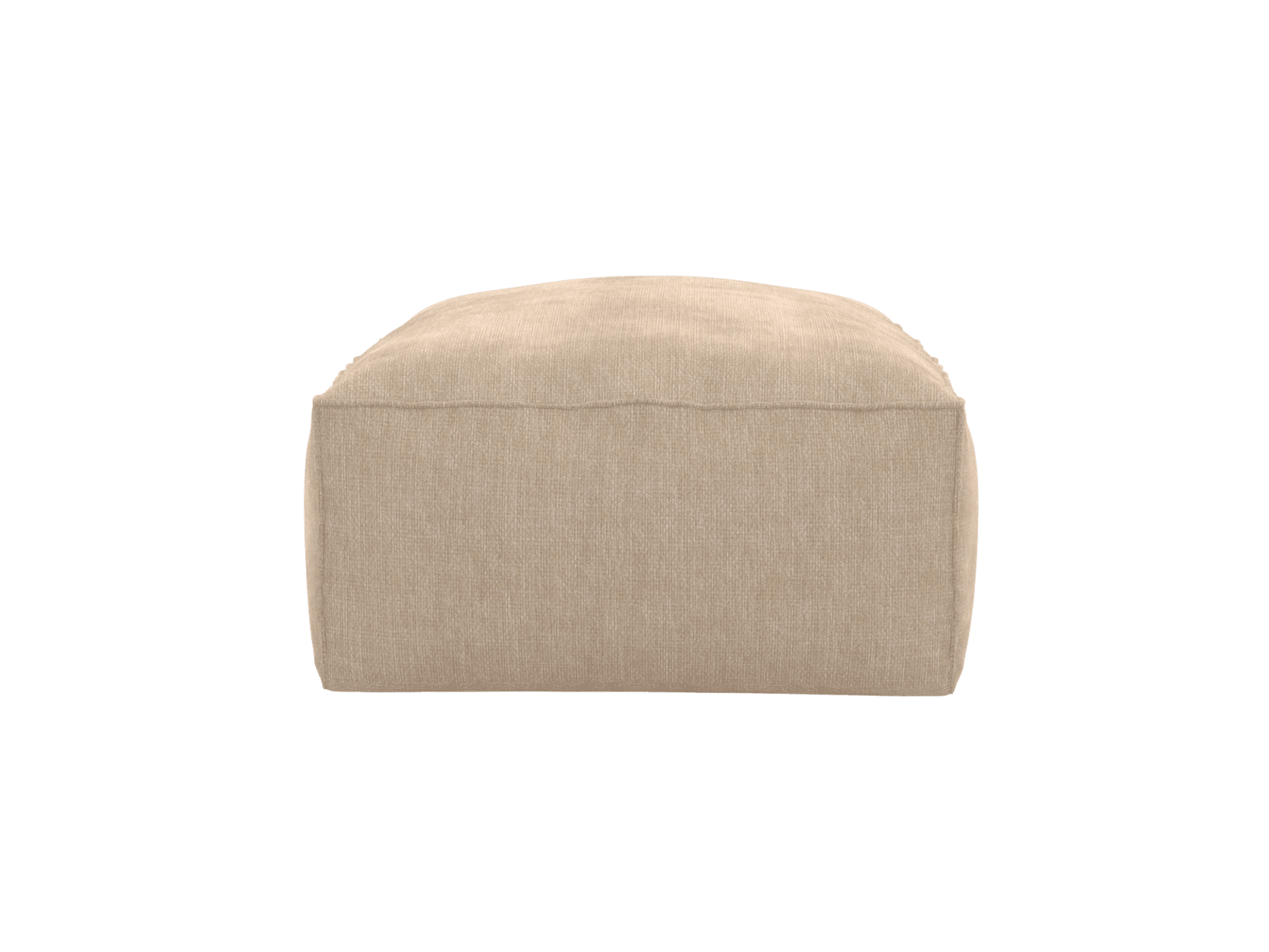 Riley Muse Driftwood Ottoman - Small color Muse Driftwood