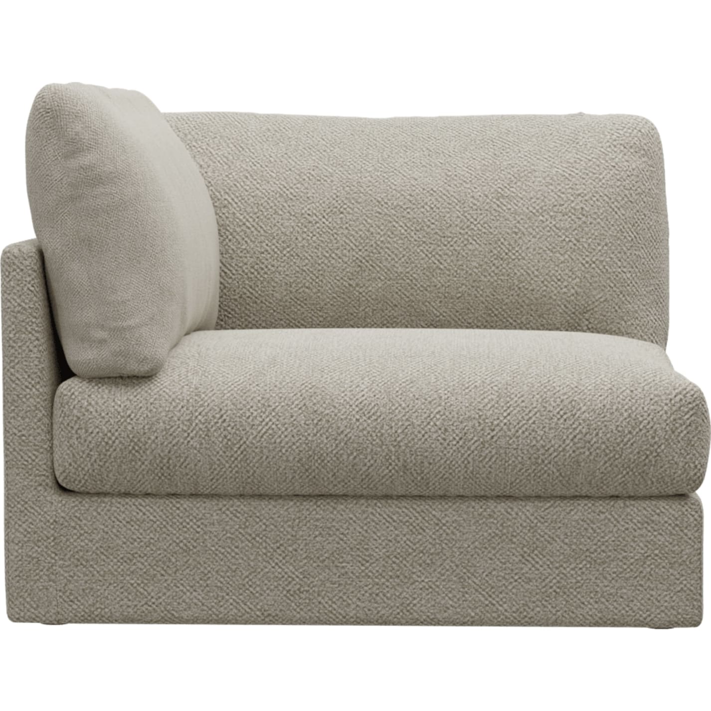 Finley Noa Desert Right Arm Facing Sofa Chair Module color Noa Desert