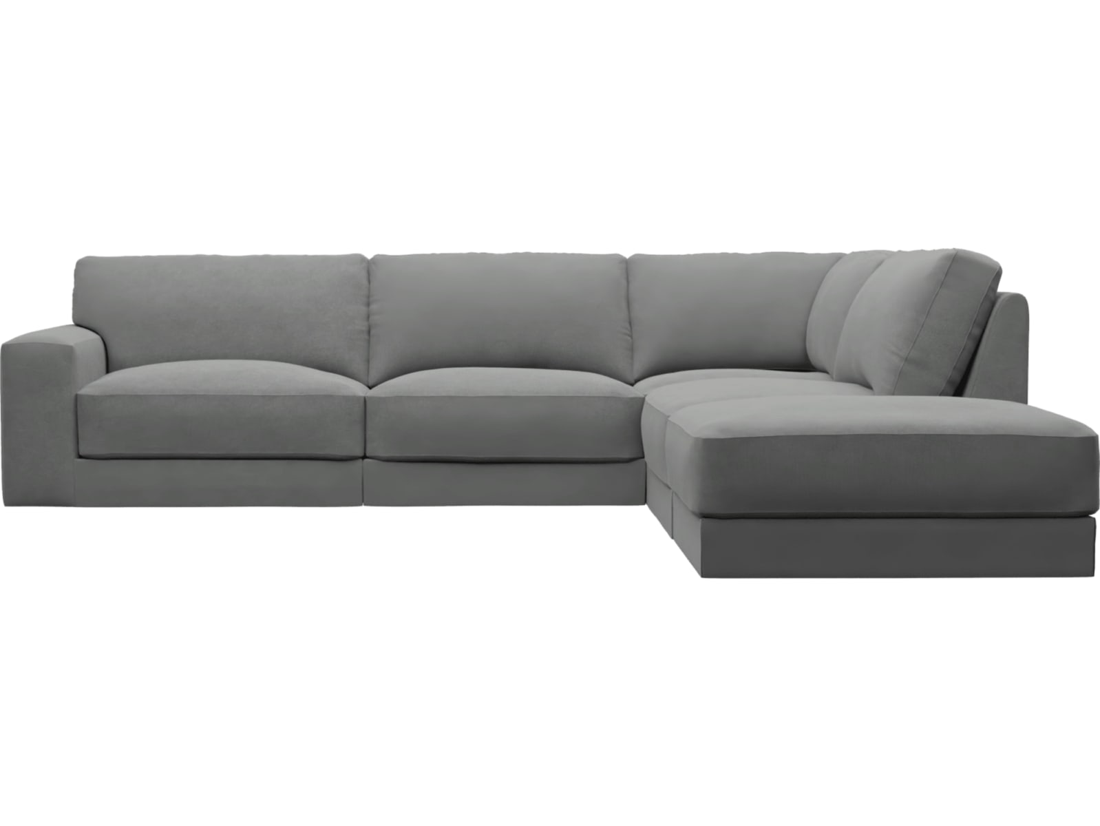 Monica Maya Flint Sofa - 5 Seater RAF Terminal color Maya Flint