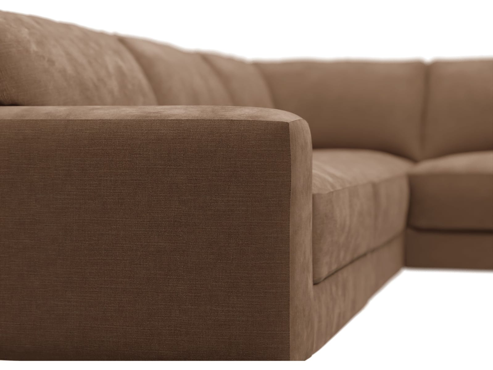 Monica Tribute Chestnut Corner Sofa - 5 Seater color Tribute Chestnut