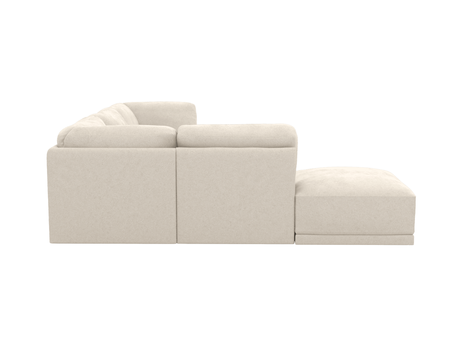 Emily Modular Sofa Muse Flax - 5 Piece color Muse Flax