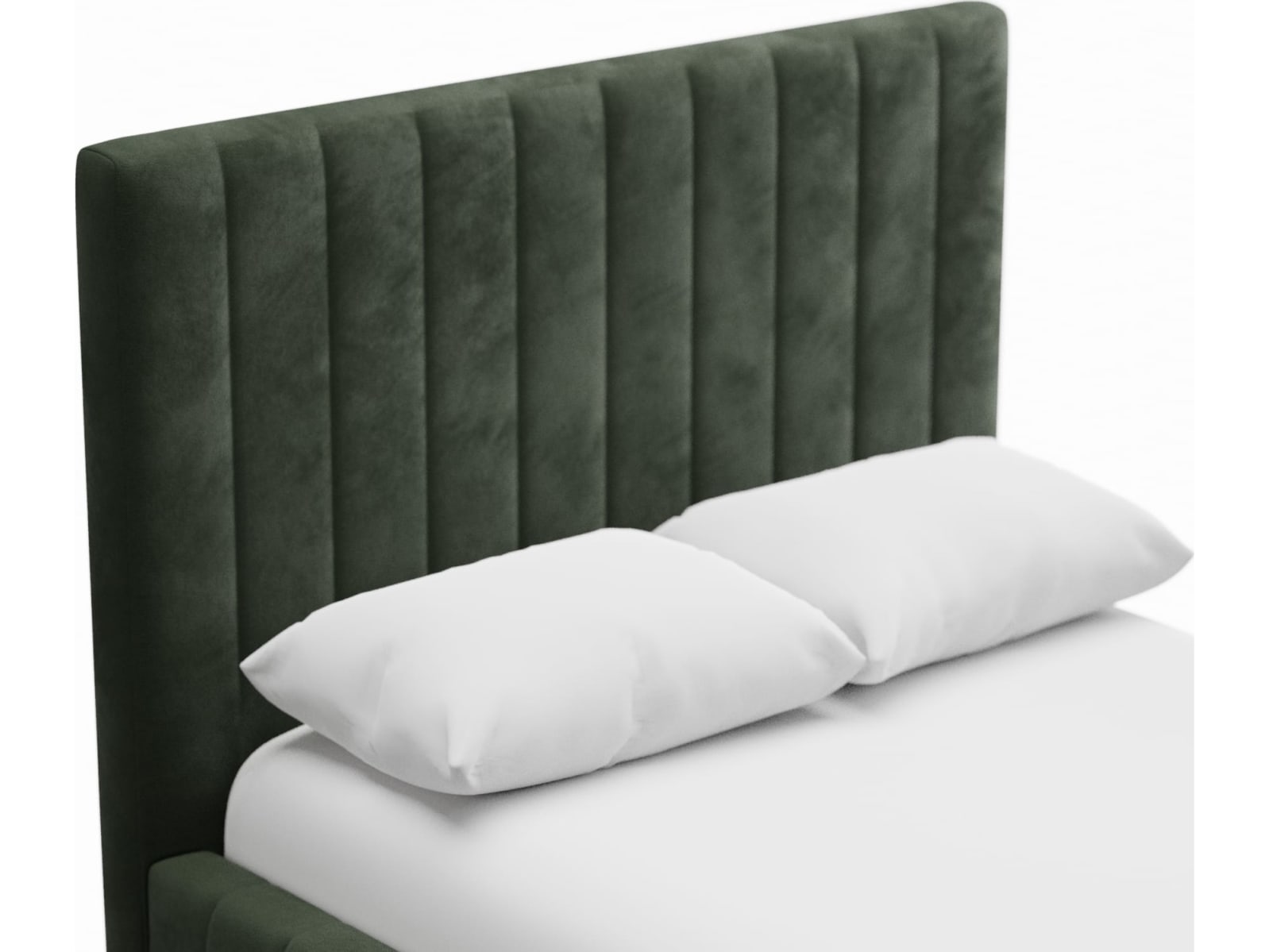 Brentwood Gas Lift Bed Muse Forest color Muse Forest