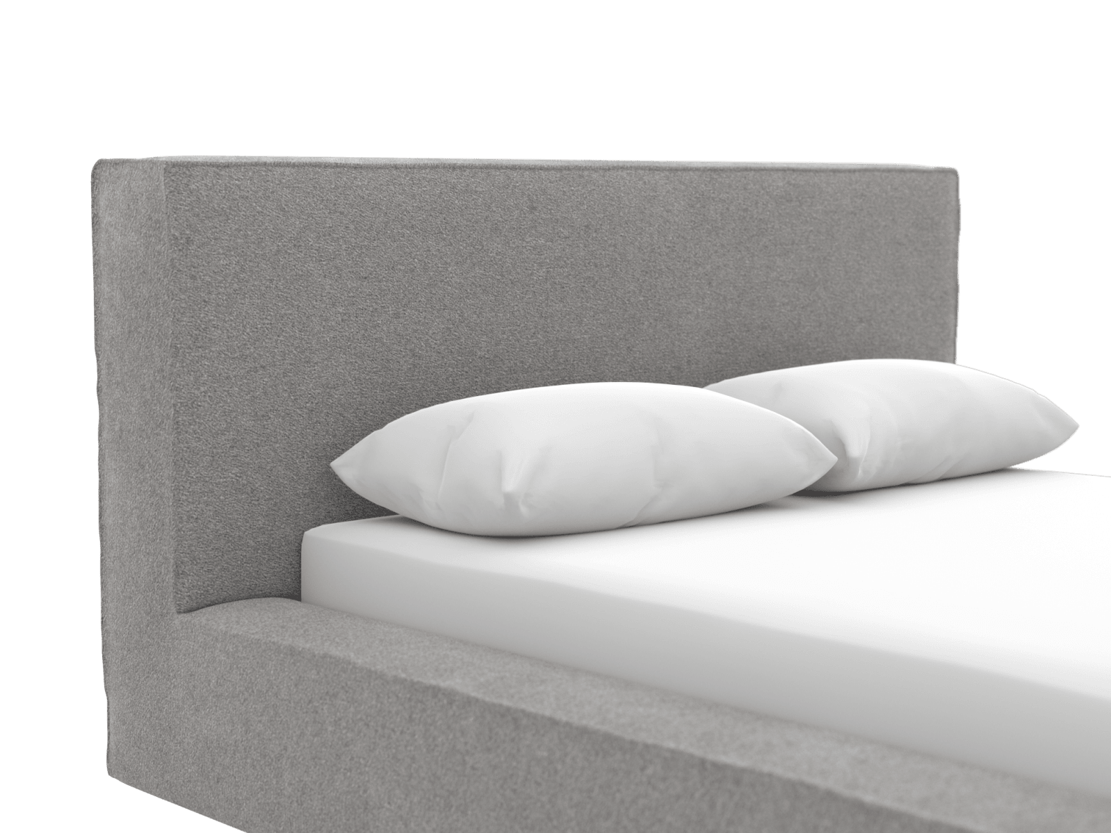Riley Bed Frame Toorak Pebble color Toorak Pebble