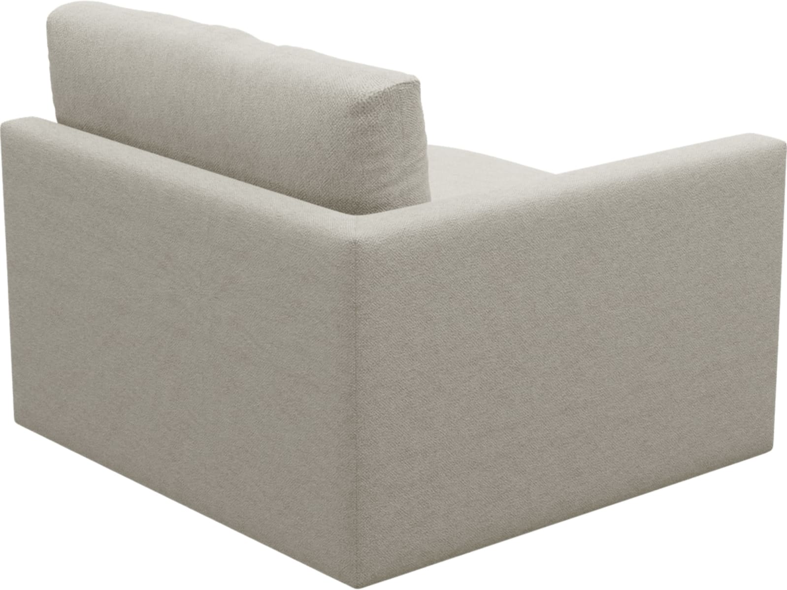 Haven Noa Desert Left Arm Facing Chair Sofa Module color Noa Desert