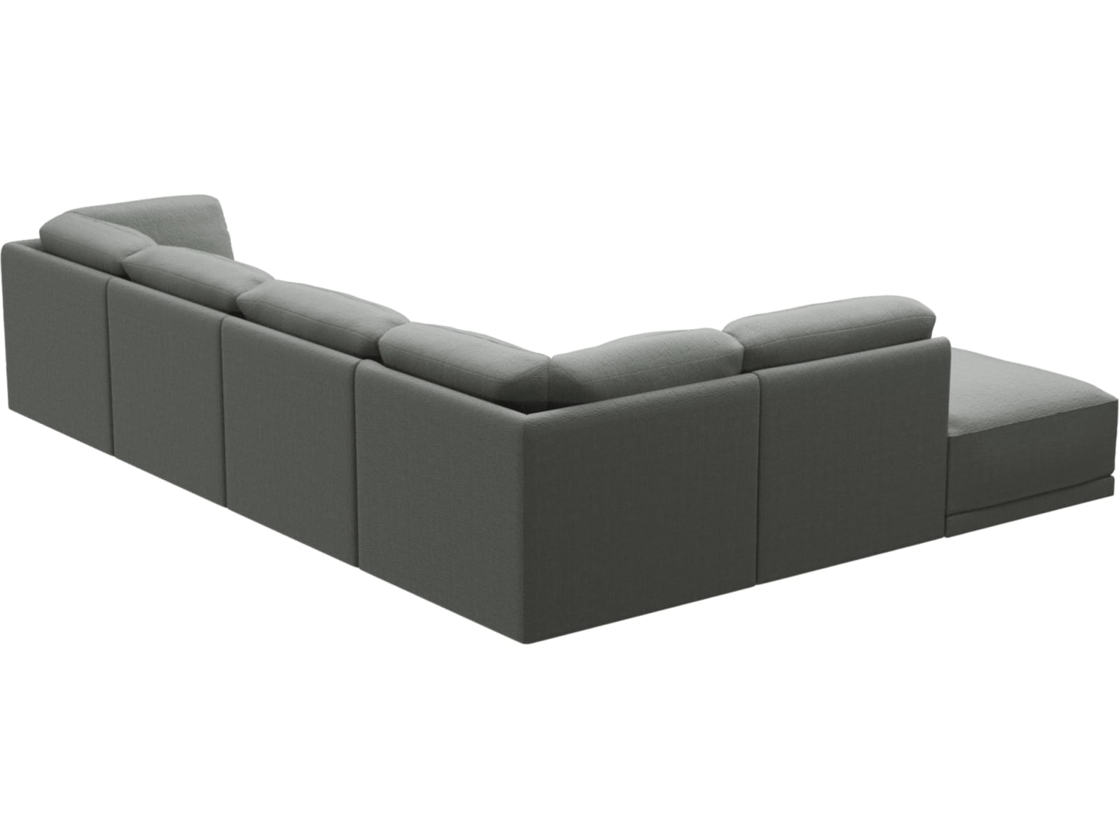 Emily Modular Sofa Tribute Storm - 6 Piece color Tribute Storm