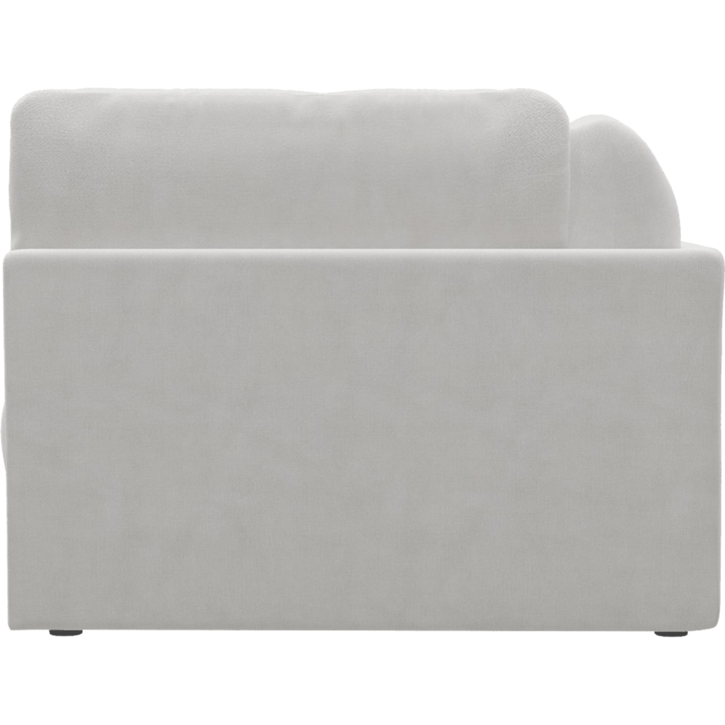 Finley Muse Frost Left Arm Facing Sofa Chair Module color Muse Frost