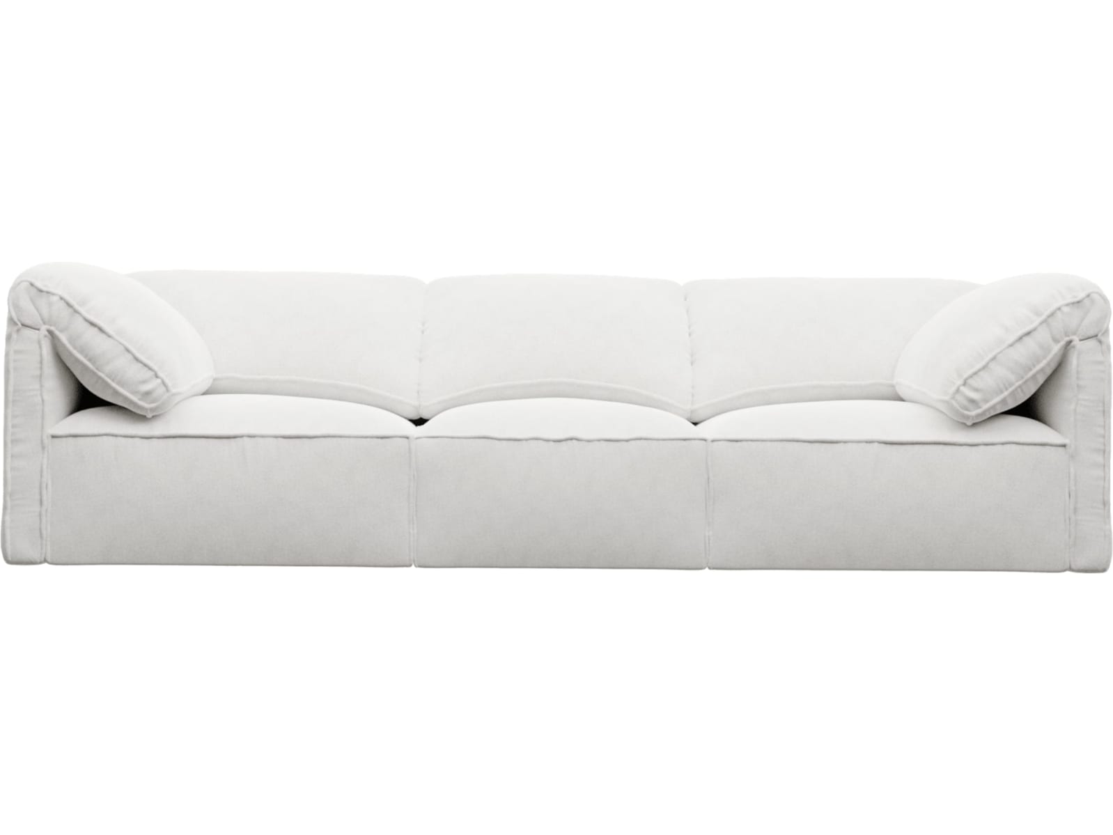 Kai Noa Fog Modular Sofa - 3 Seater color Noa Fog