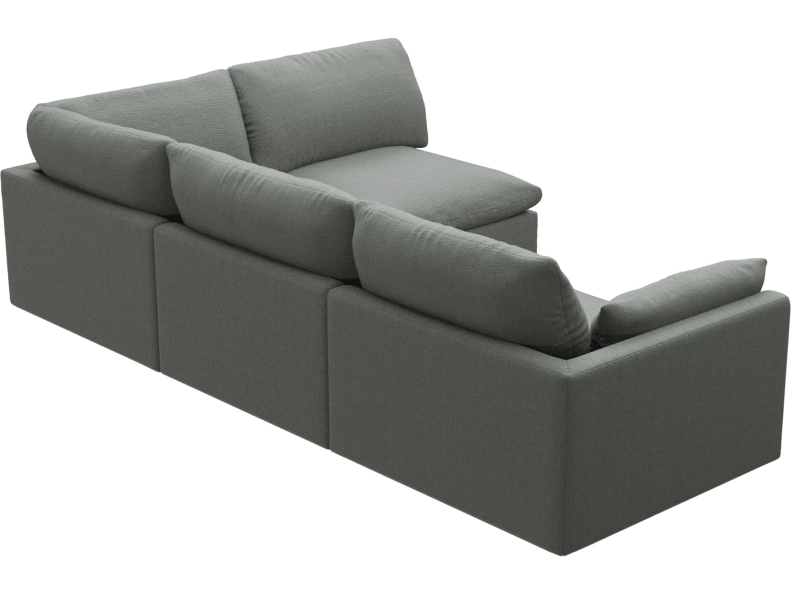Willow Tribute Storm Corner Sofa - 4 Seater RAF Terminal color Tribute Storm