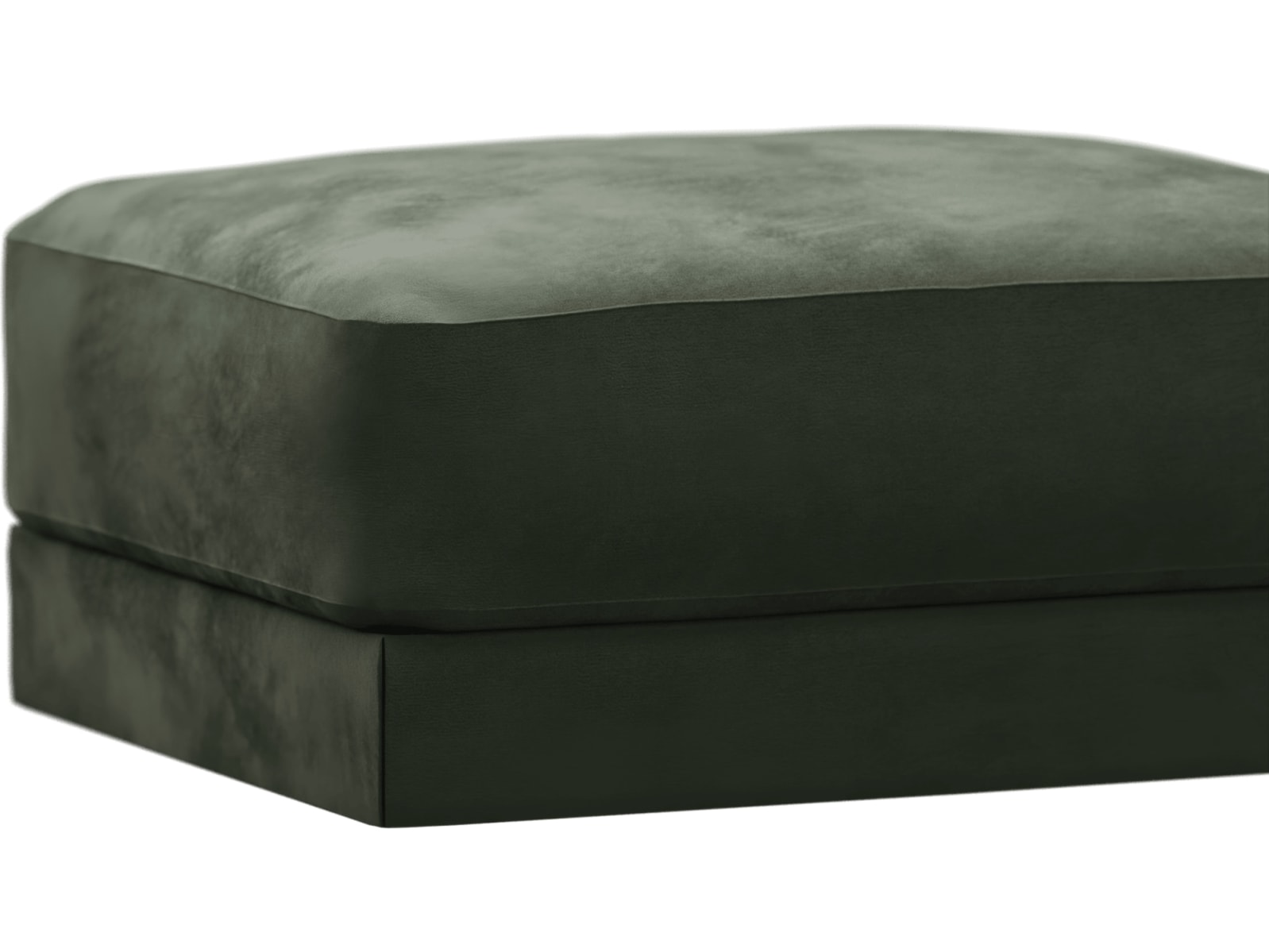 Monica Muse Forest Ottoman color Muse Forest