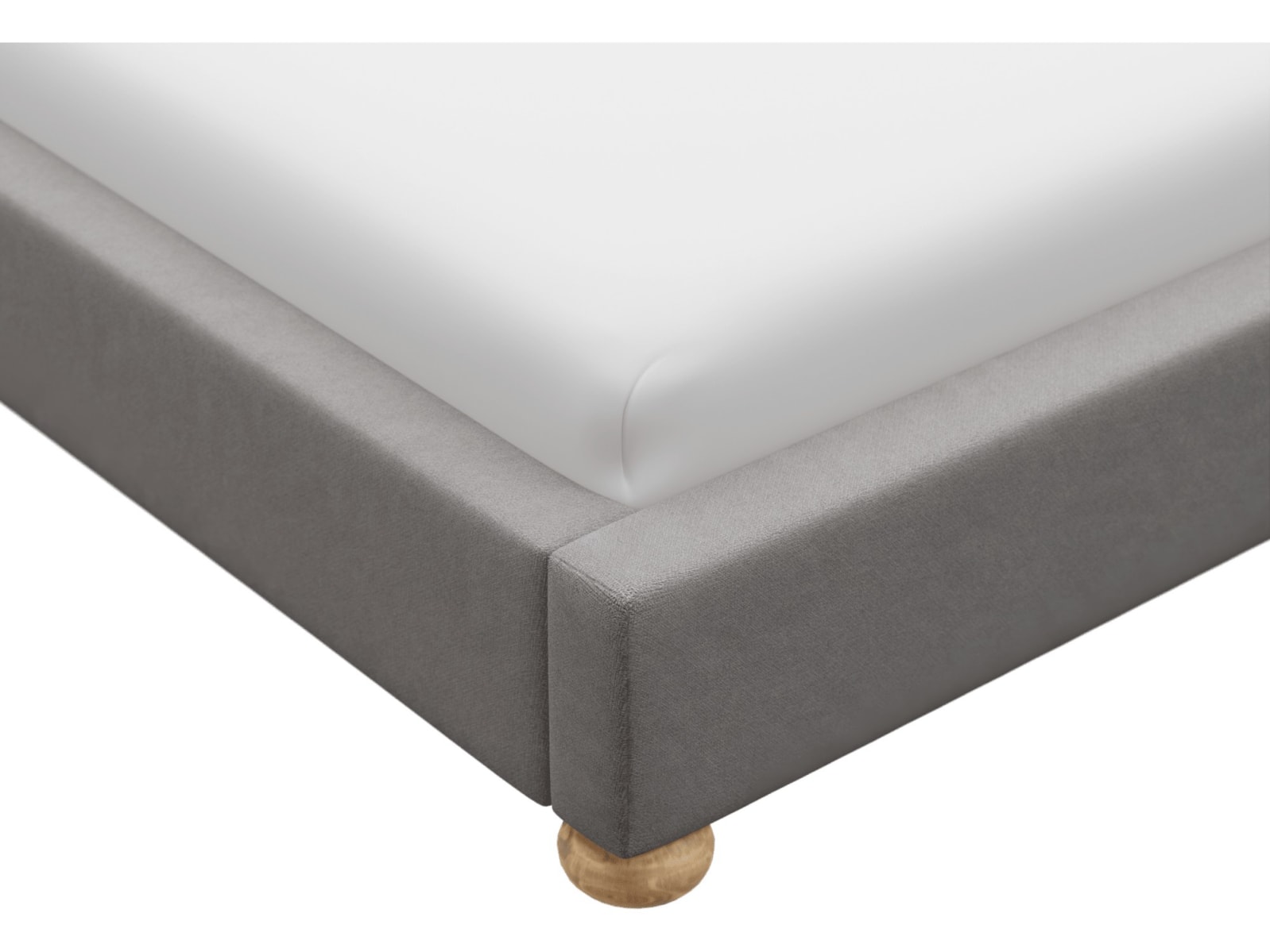 Maeve Bed View Steel color View Steel