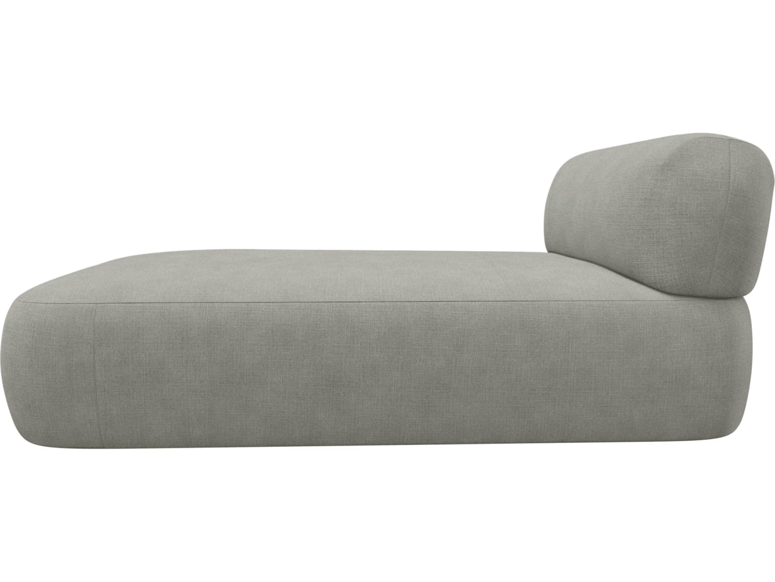Beckett Toorak Pebble Sofa Module Chaise color Toorak Pebble