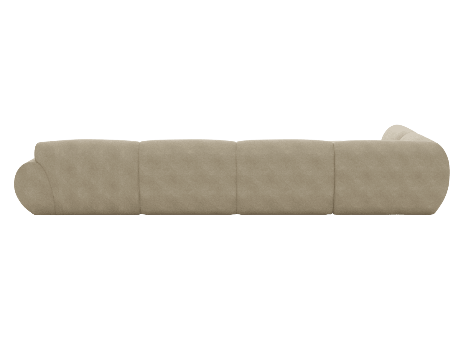 Malmo Avon Taupe Sofa - 6 Seater LAF Terminal color Avon Taupe