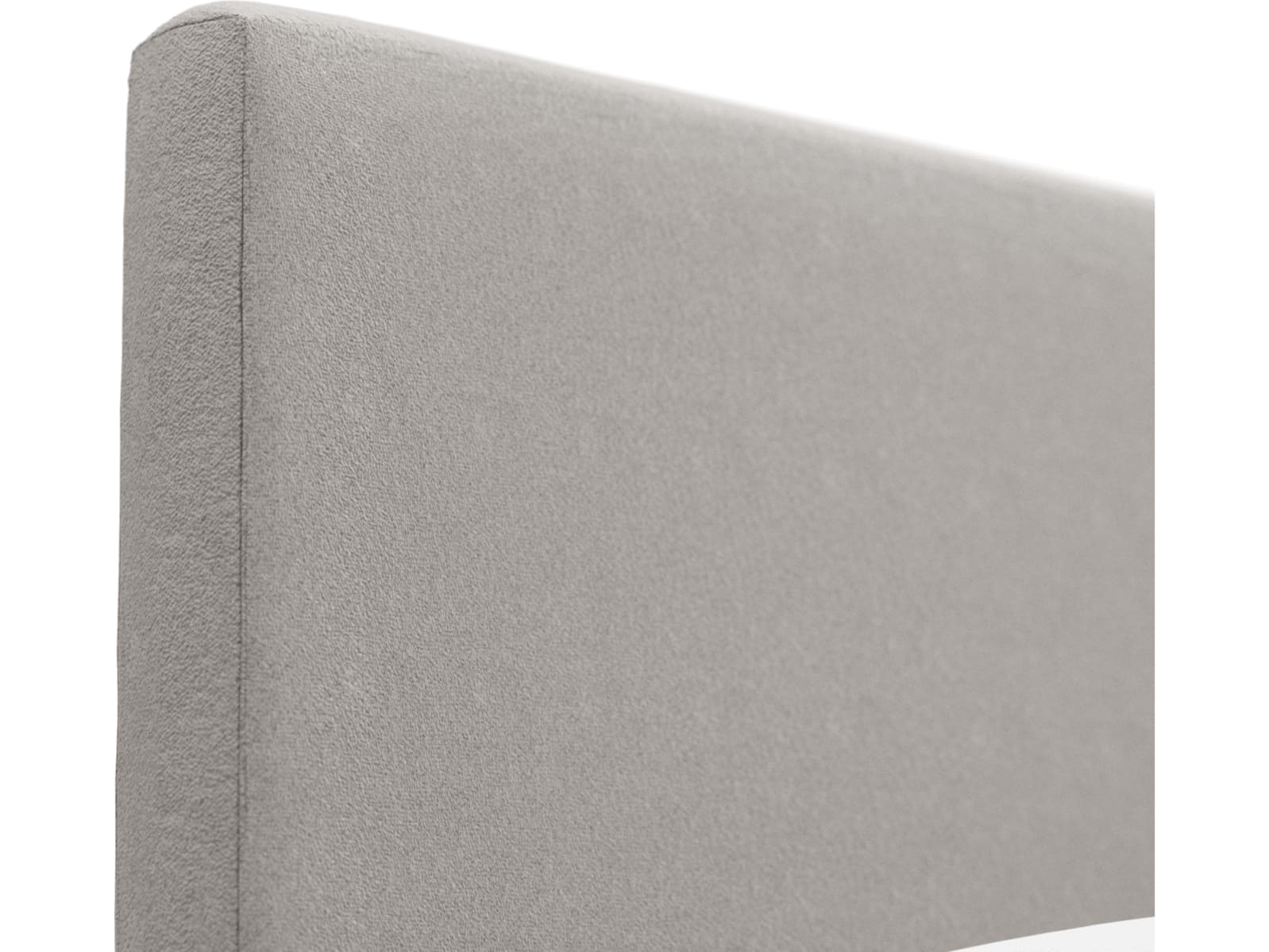 Aria Boucle Pumice Right Drawer Storage Bed color Boucle Pumice