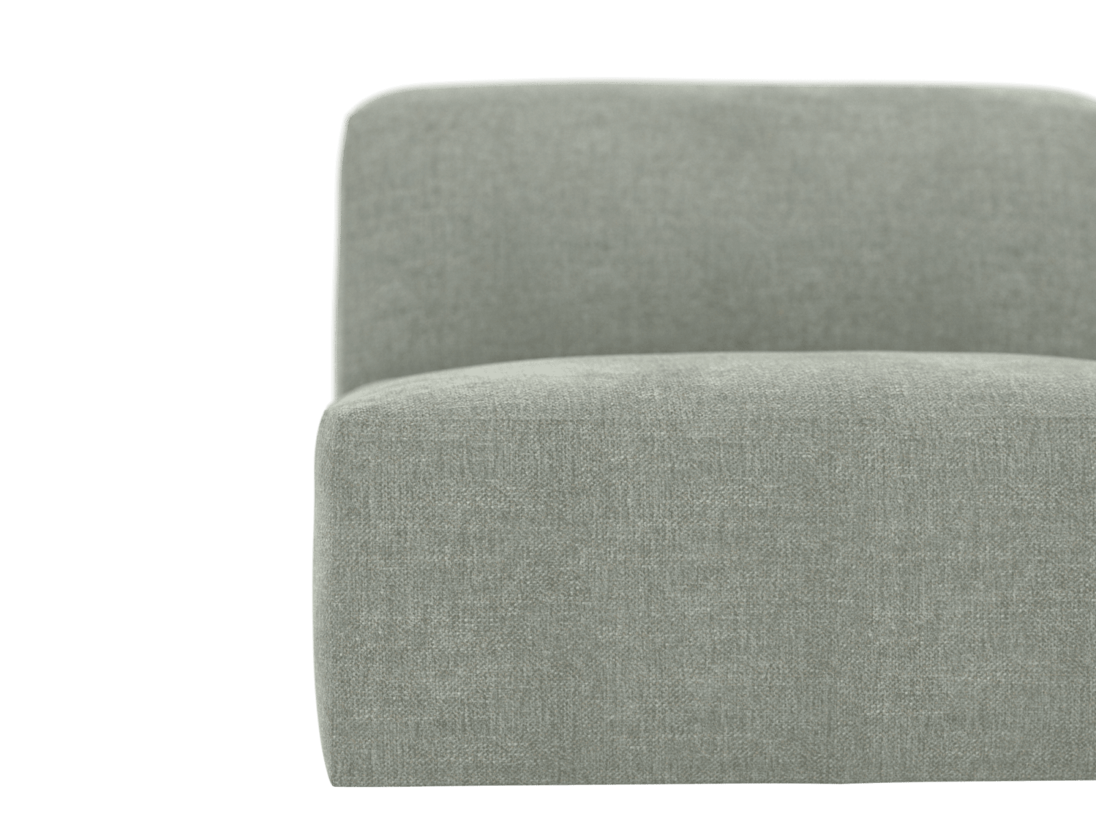 Copenhagen Avon Sage Armless Chair Sofa Module color Avon Sage