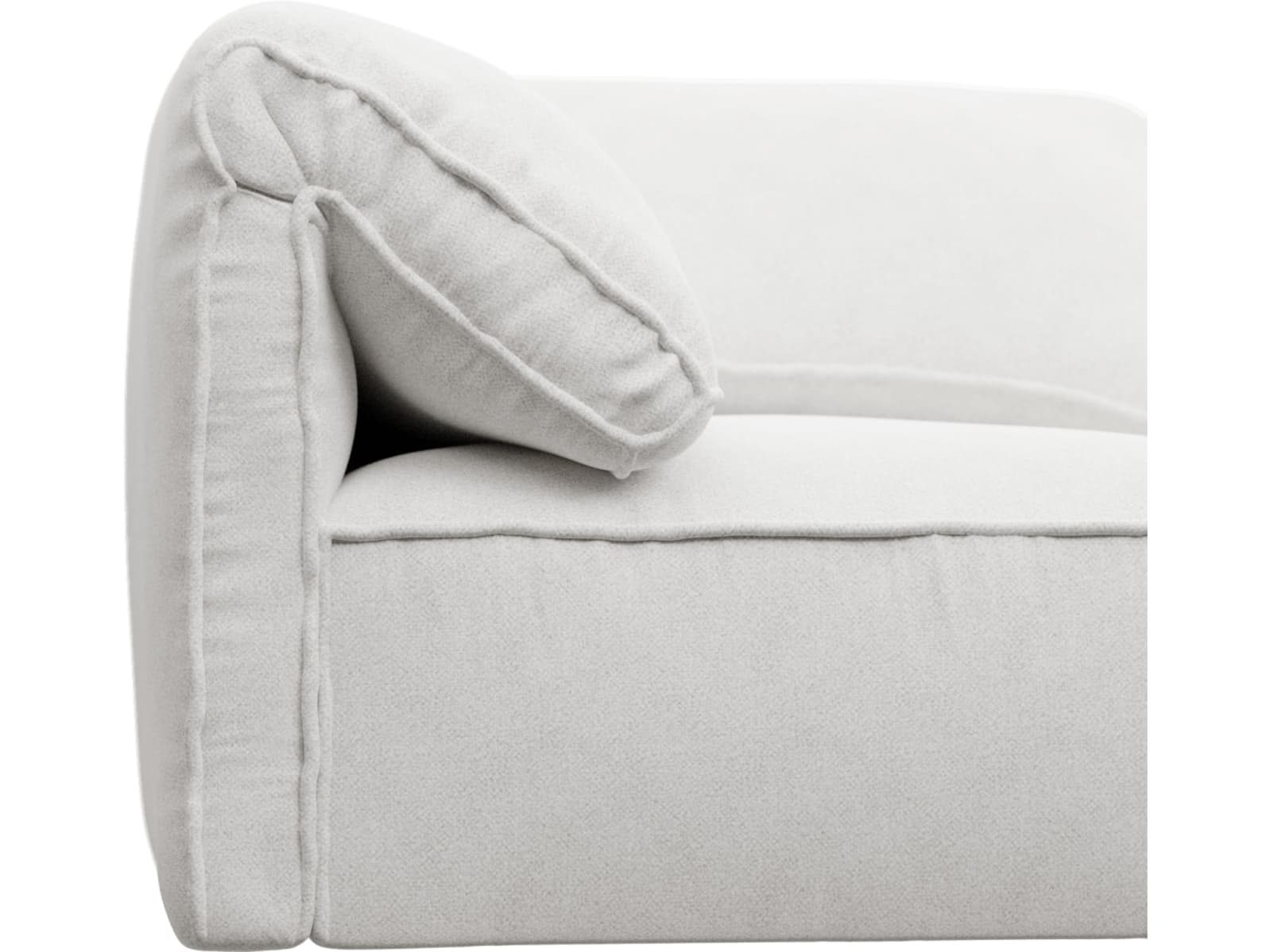 Kai Noa Fog Modular Sofa - 3 Seater color Noa Fog