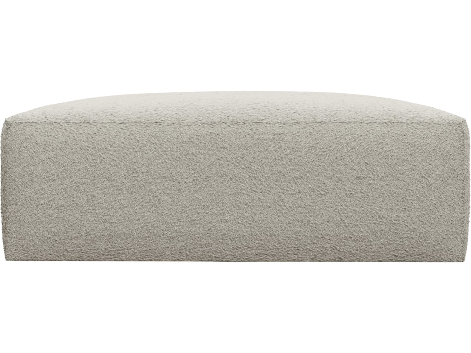 Copenhagen Boucle Ivory Ottoman color Boucle Ivory