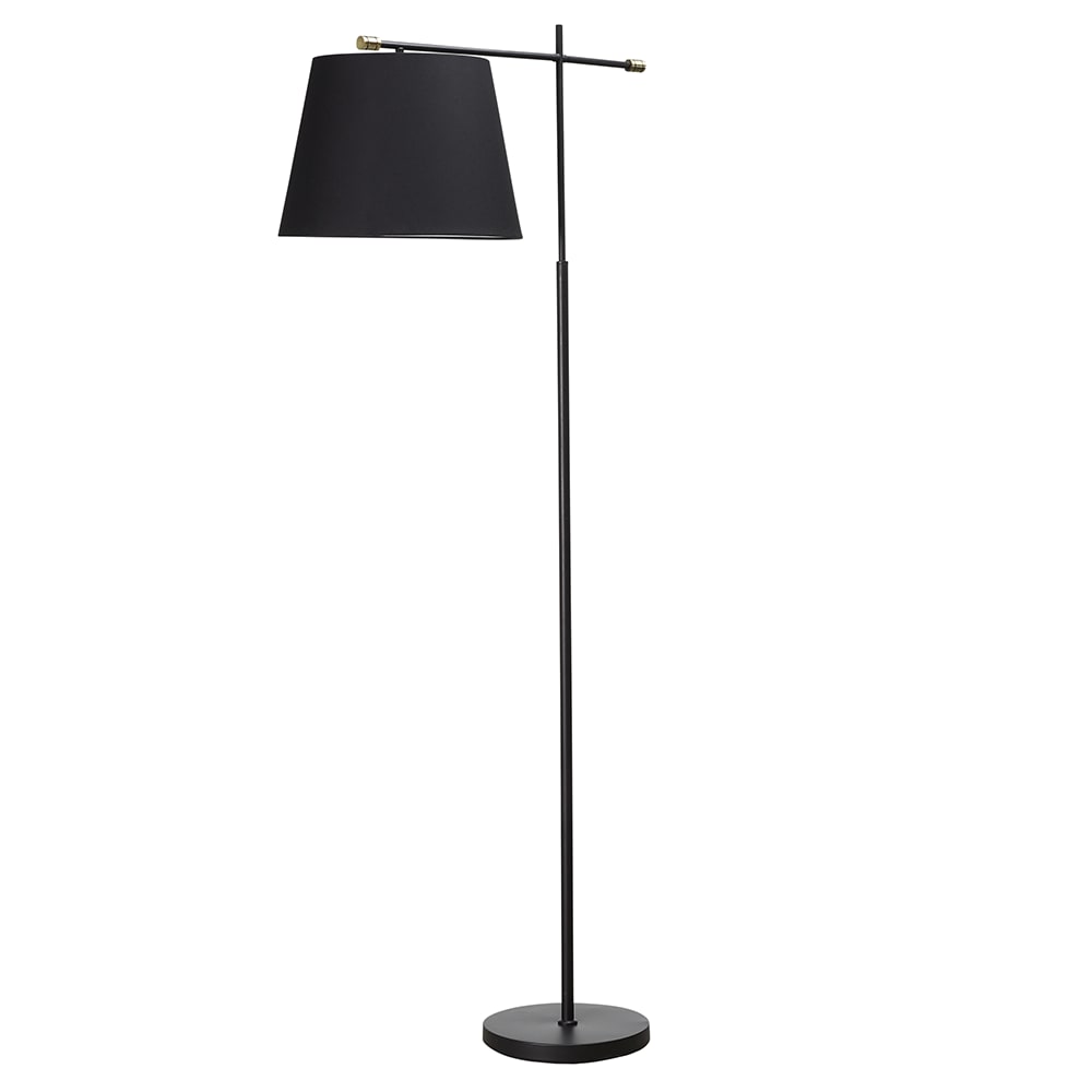 Dickens Floor Lamp Black color Black