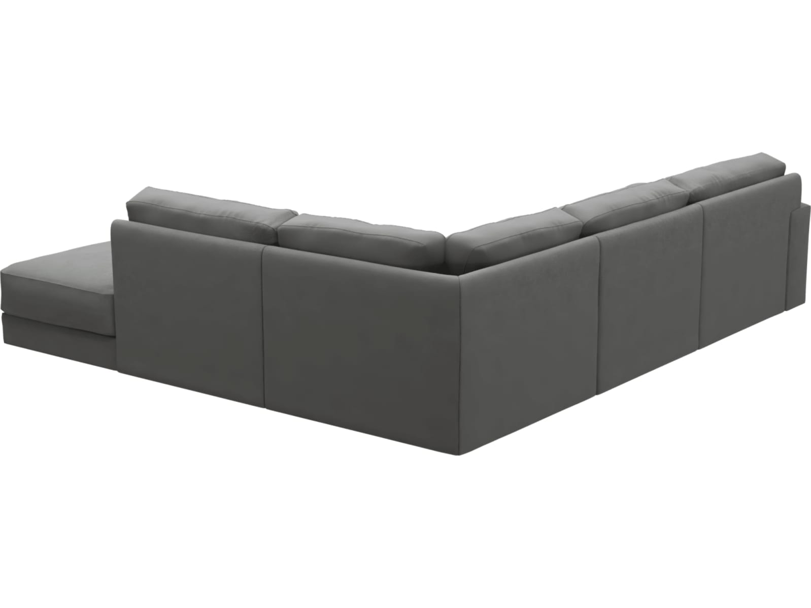 Monica Maya Flint Sofa - 5 Seater RAF Terminal color Maya Flint