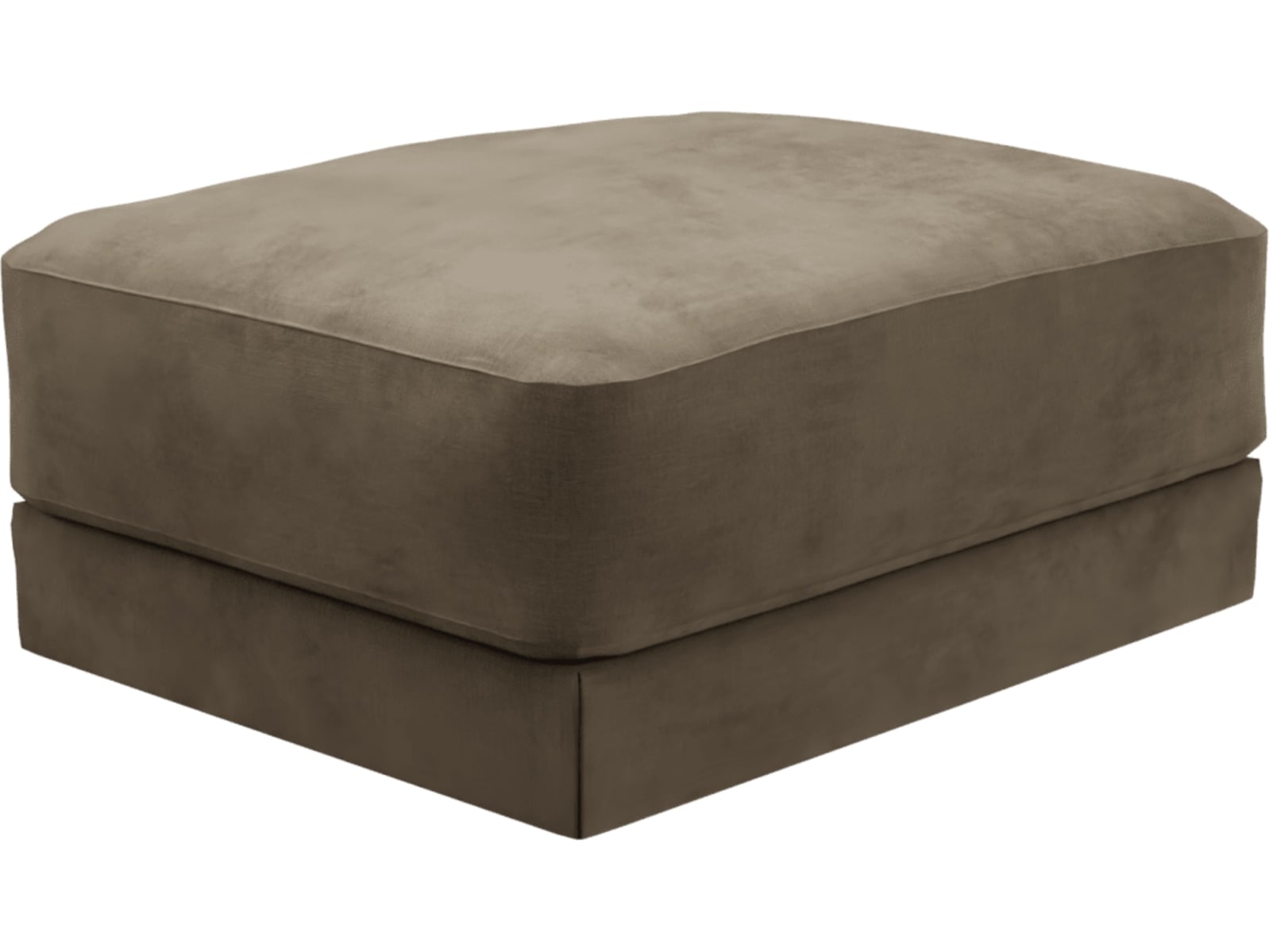Monica Tribute Walnut Ottoman color Tribute Walnut