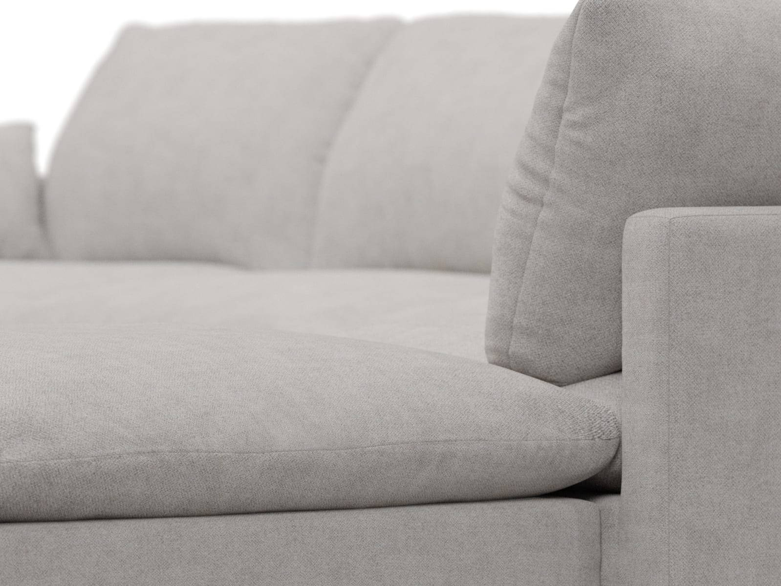 Willow Avon Mineral Modular Sofa - 6 Seater RAF Terminal color Avon Mineral