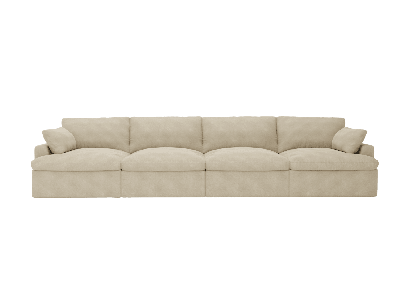 Retreat Avon Taupe Modular Sofa - 4 Piece color Avon Taupe