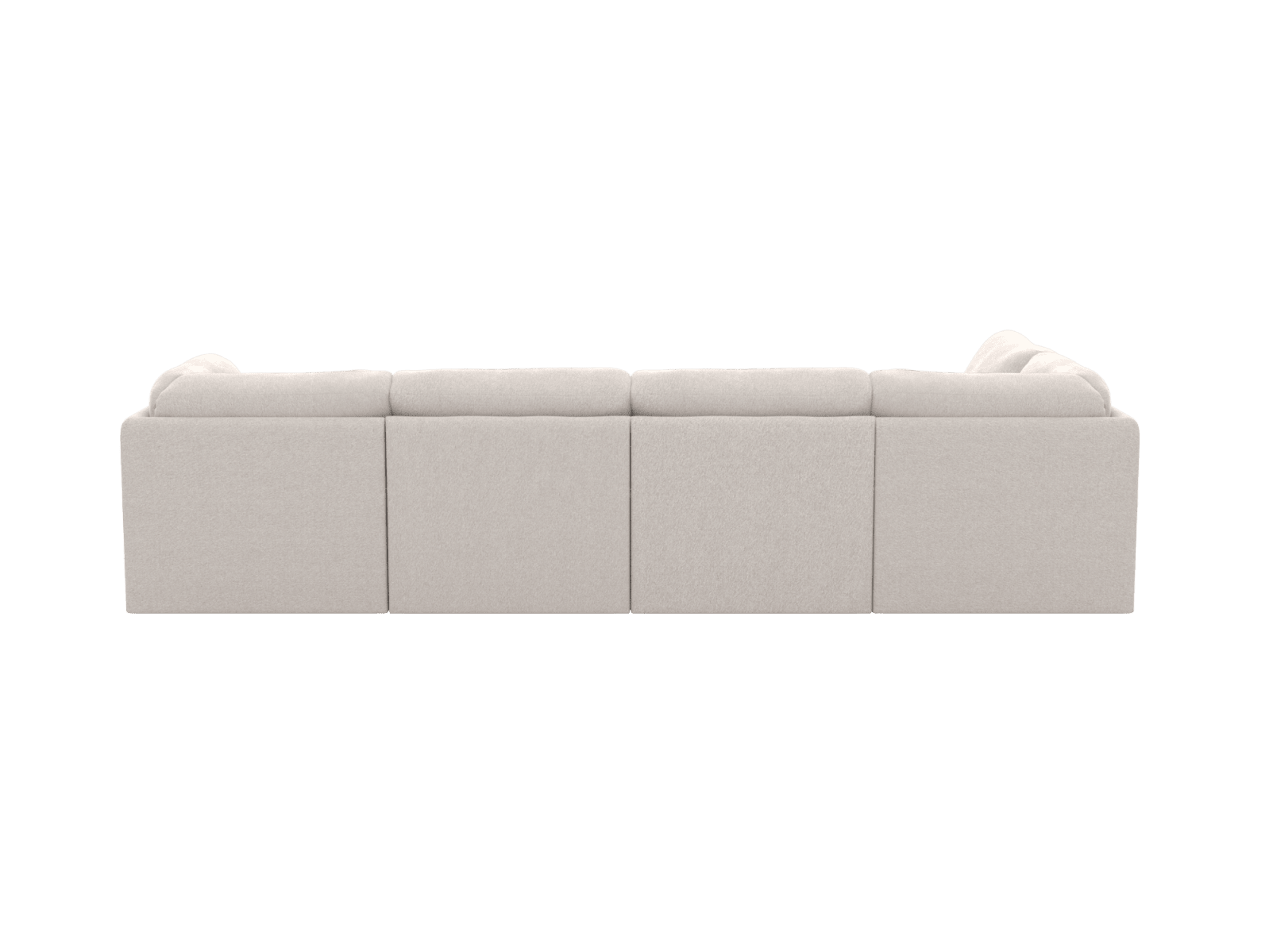 Emily Toorak Pearl Modular Sofa - 6 Seater color Toorak Pearl