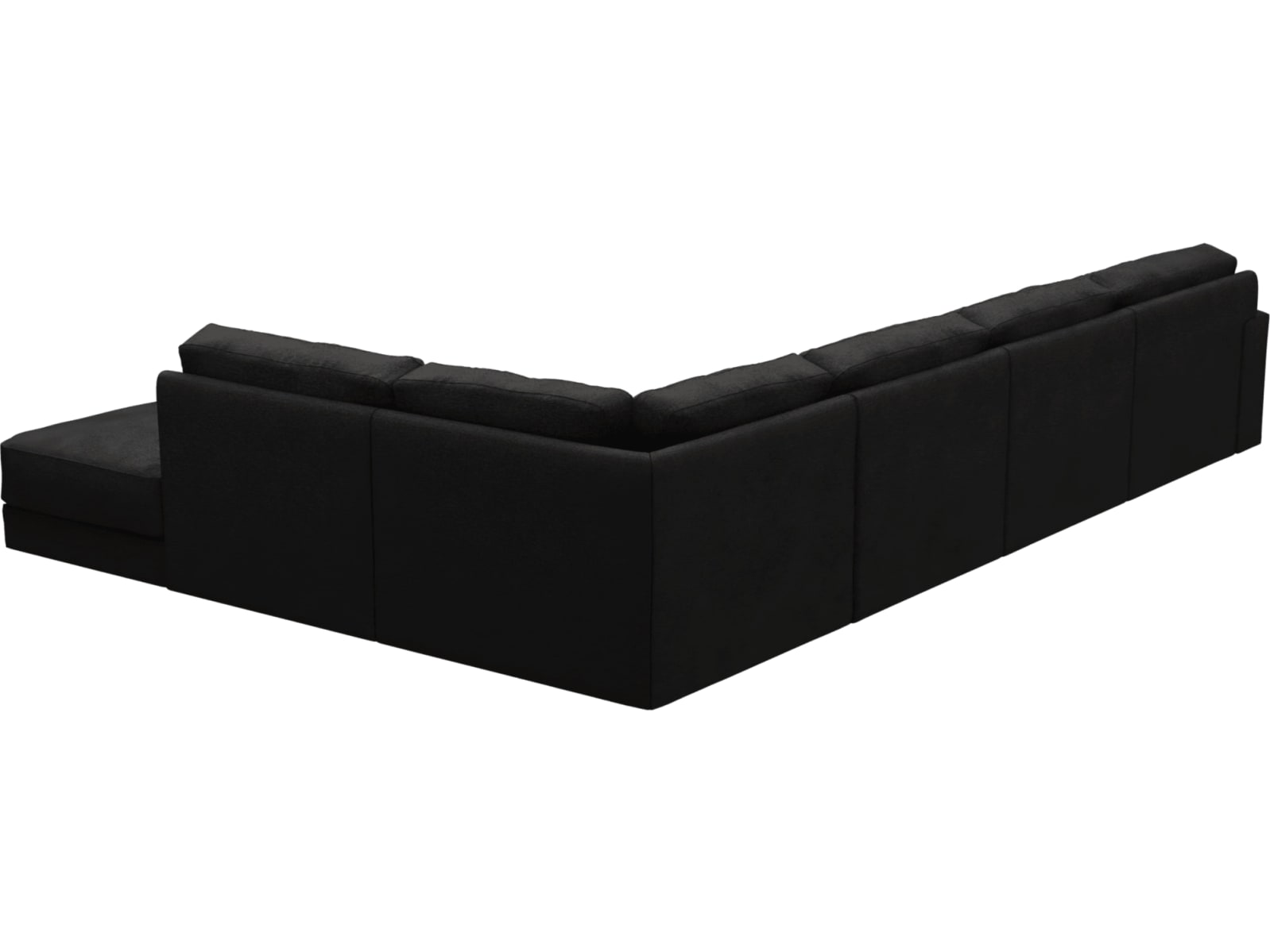 Monica California Charcoal Sofa - 6 Seater RAF Terminal color California Charcoal