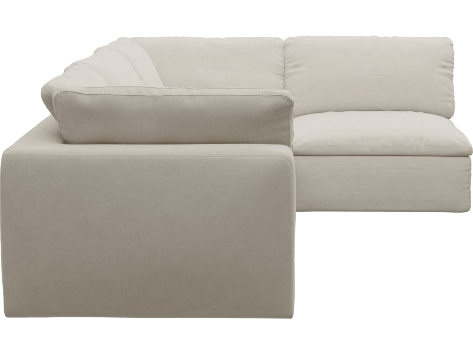 Cloud Deep Toorak Pearl Modular Sofa - 4 Piece color Toorak Pearl
