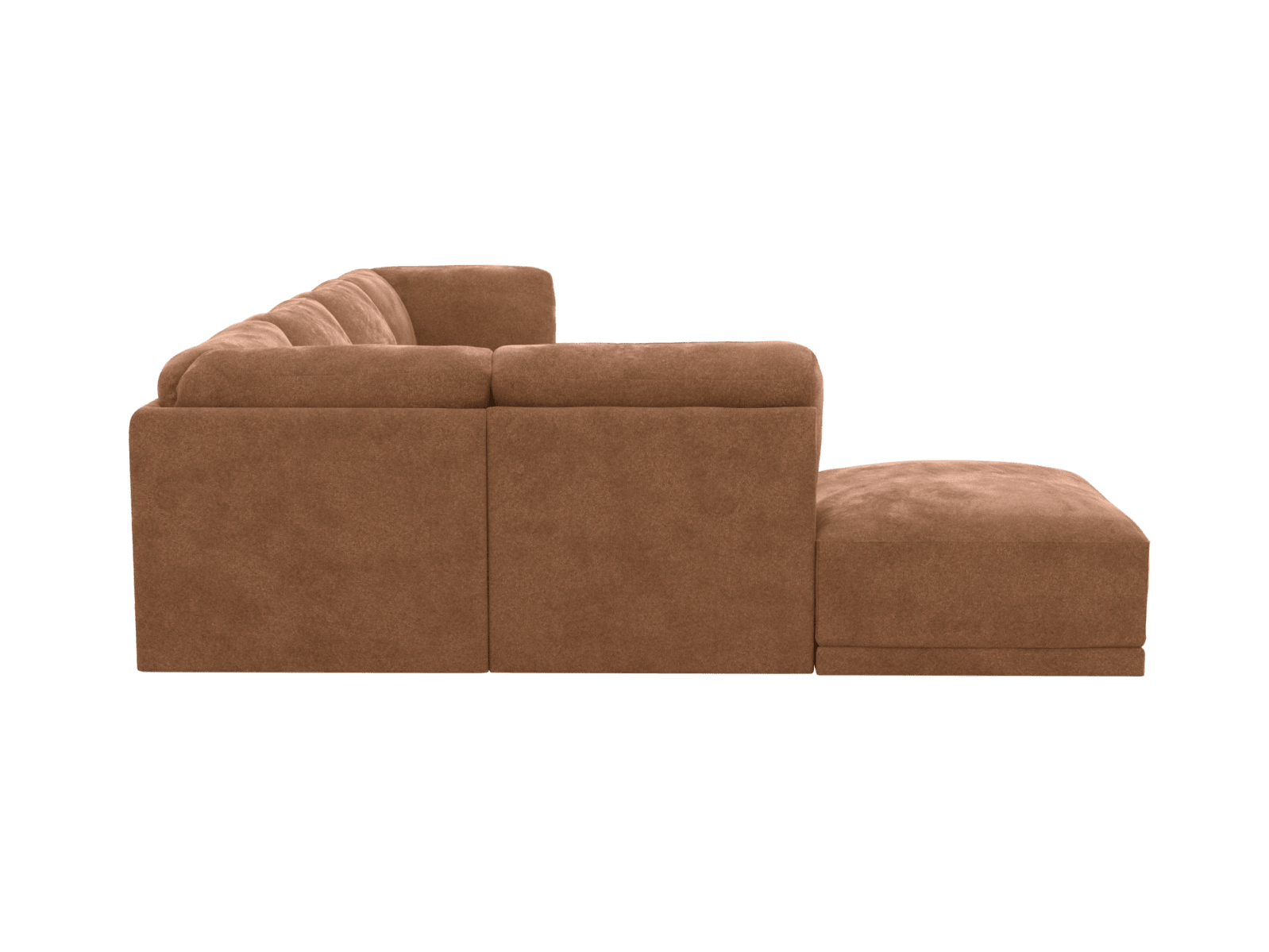 Emily Tribute Chestnut Modular Sofa - 6 Seater color Tribute Chestnut