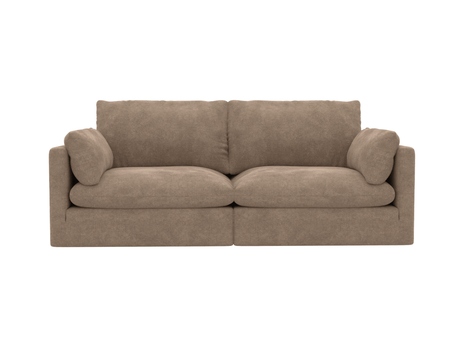 Willow Tribute Walnut Modular Sofa - 2 Seater color Tribute Walnut