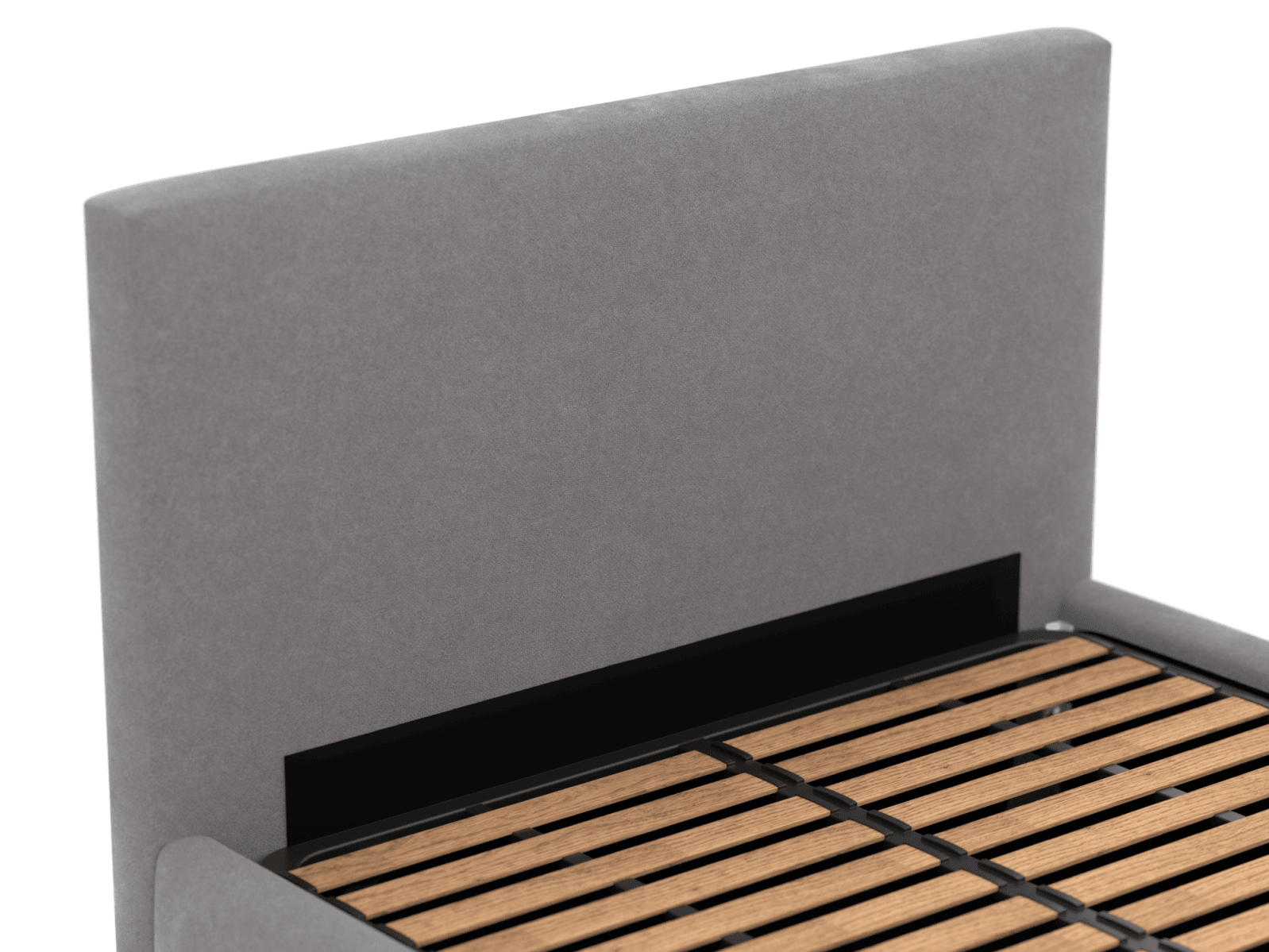Haven Gas Lift Bed View Steel color View Steel