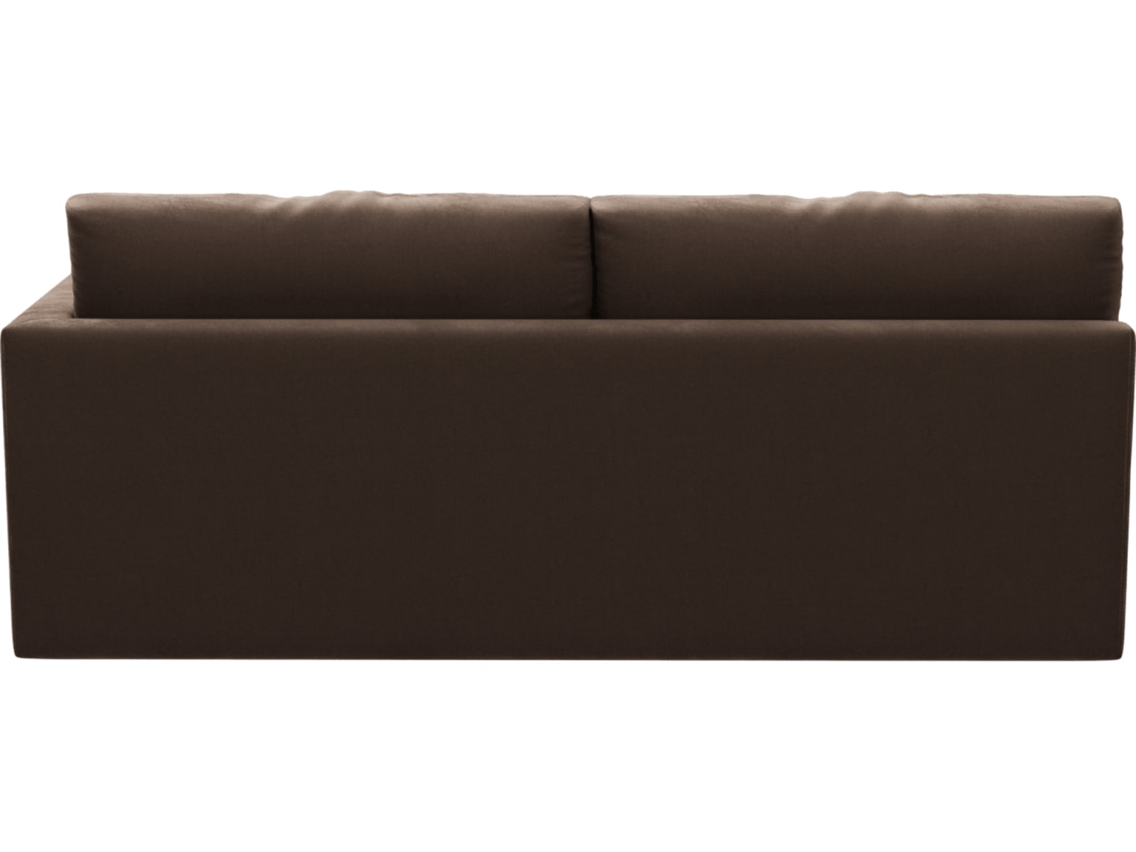 Haven Muse Chocolate Right Arm Facing 3 Seater Sofa Module color Muse Chocolate