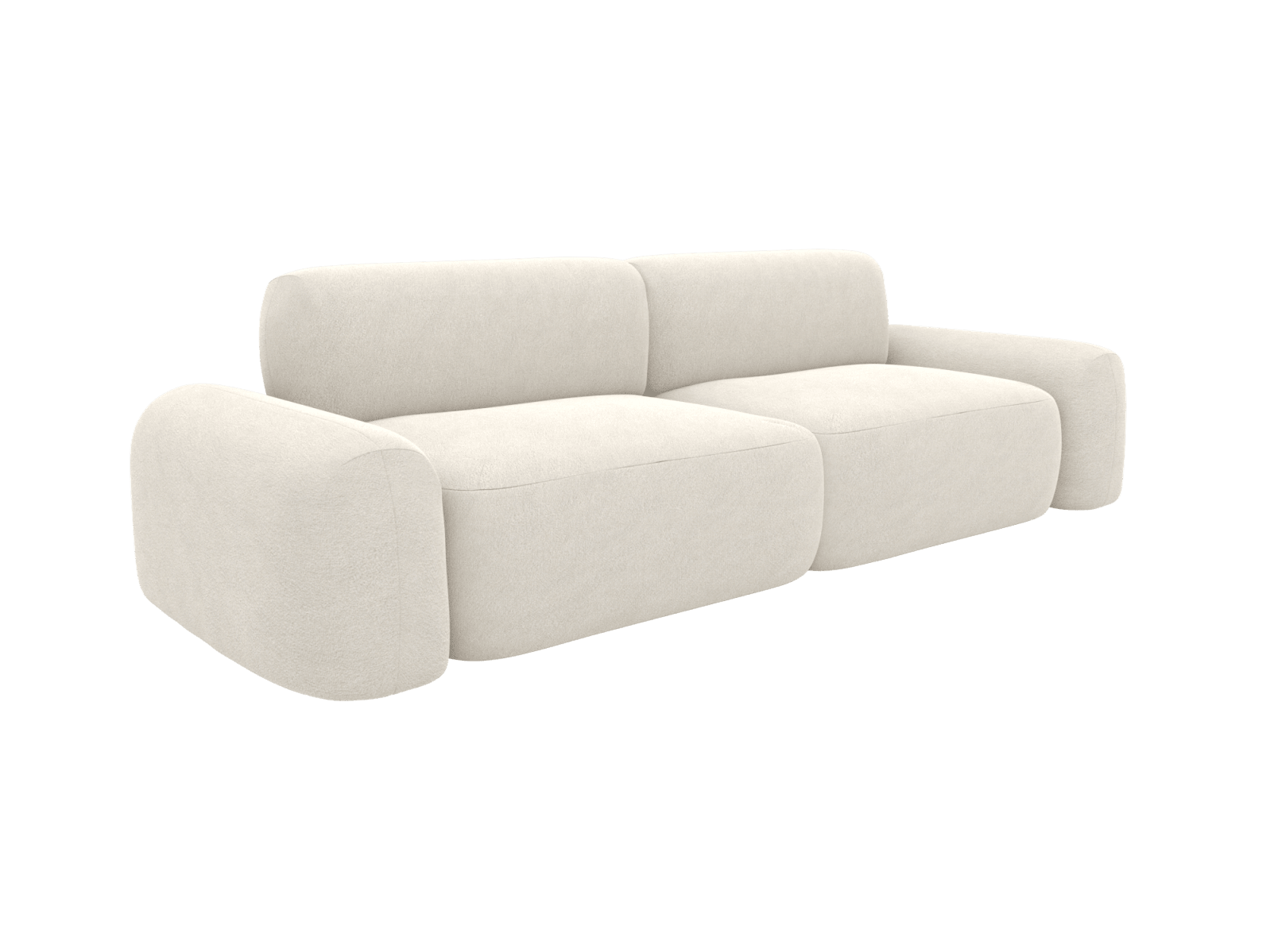 Beckett California Ivory Modular Sofa - 2 Seater color California Ivory
