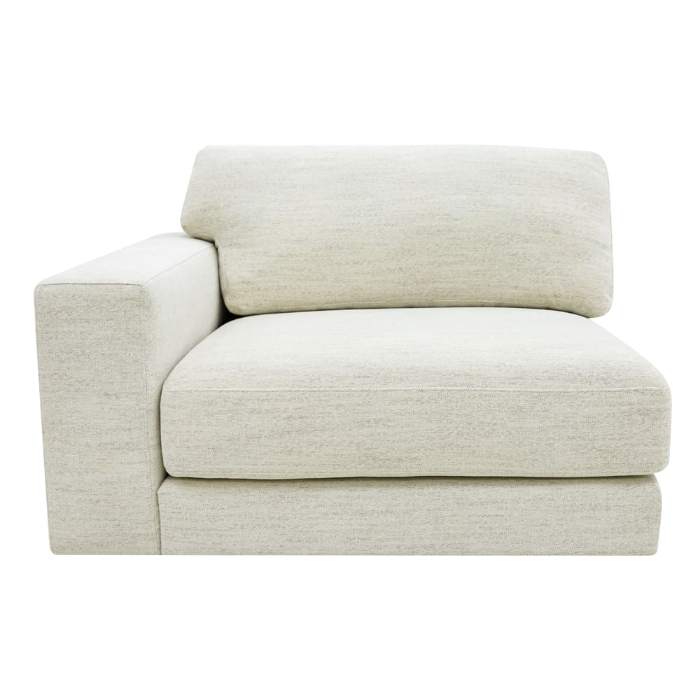 Monica Avon Mineral Left Arm Facing Chair Module color Avon Mineral