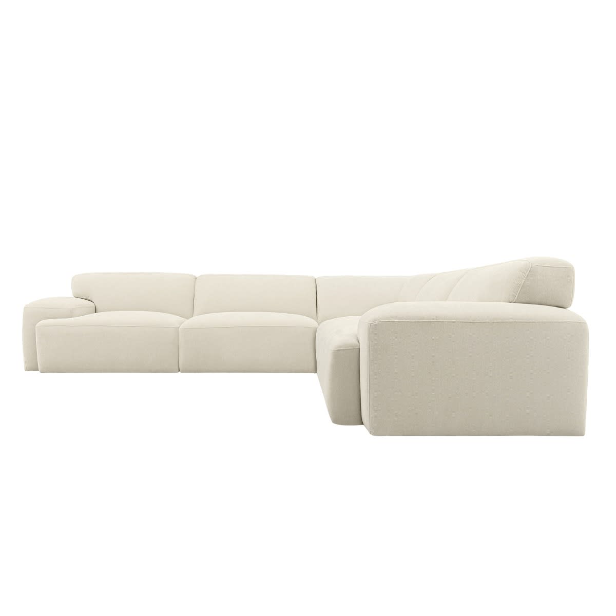 Copenhagen Alpine Mist Sofa - 5 Seater Corner Sofa color Alpine Mist