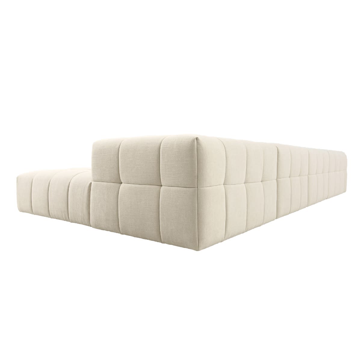 Lucello Tribute Shell Modular Sofa with Ottoman - 5 Piece color Tribute Shell