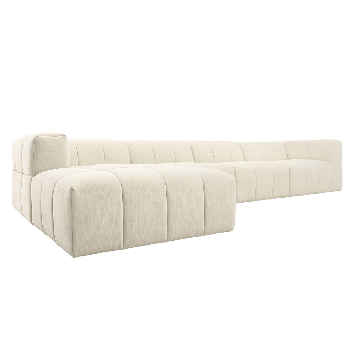 Lucello Tribute Shell Modular Sofa with Ottoman - 5 Piece color Tribute Shell