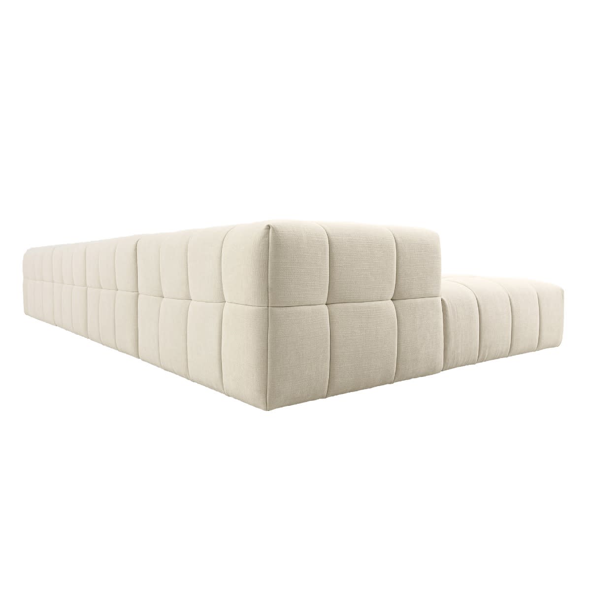Lucello Tribute Shell Modular Sofa with Ottoman - 5 Piece color Tribute Shell