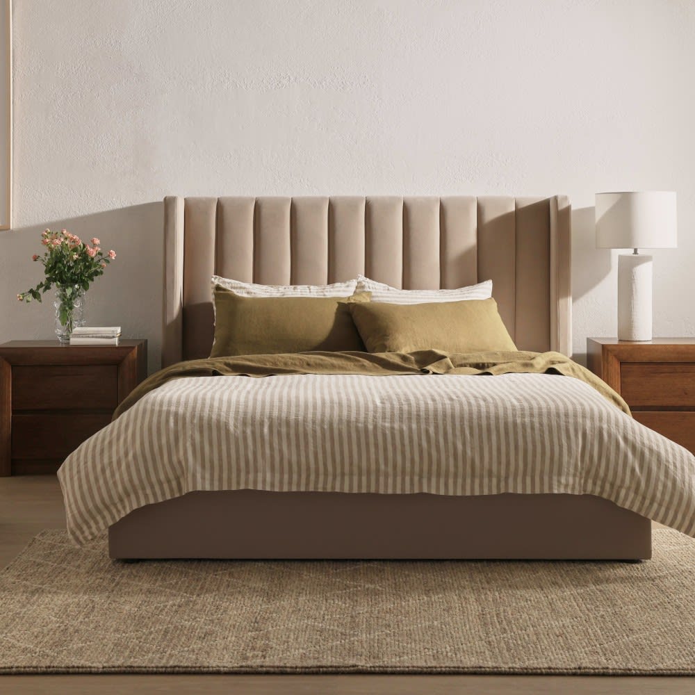 Isabella Bed Alles Angora color Alles Angora