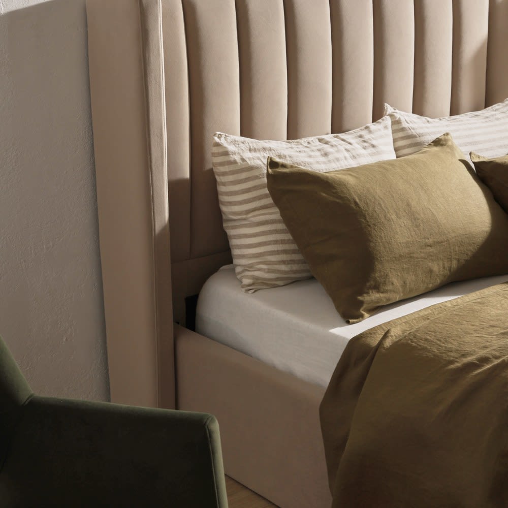 Isabella Bed Alles Angora color Alles Angora