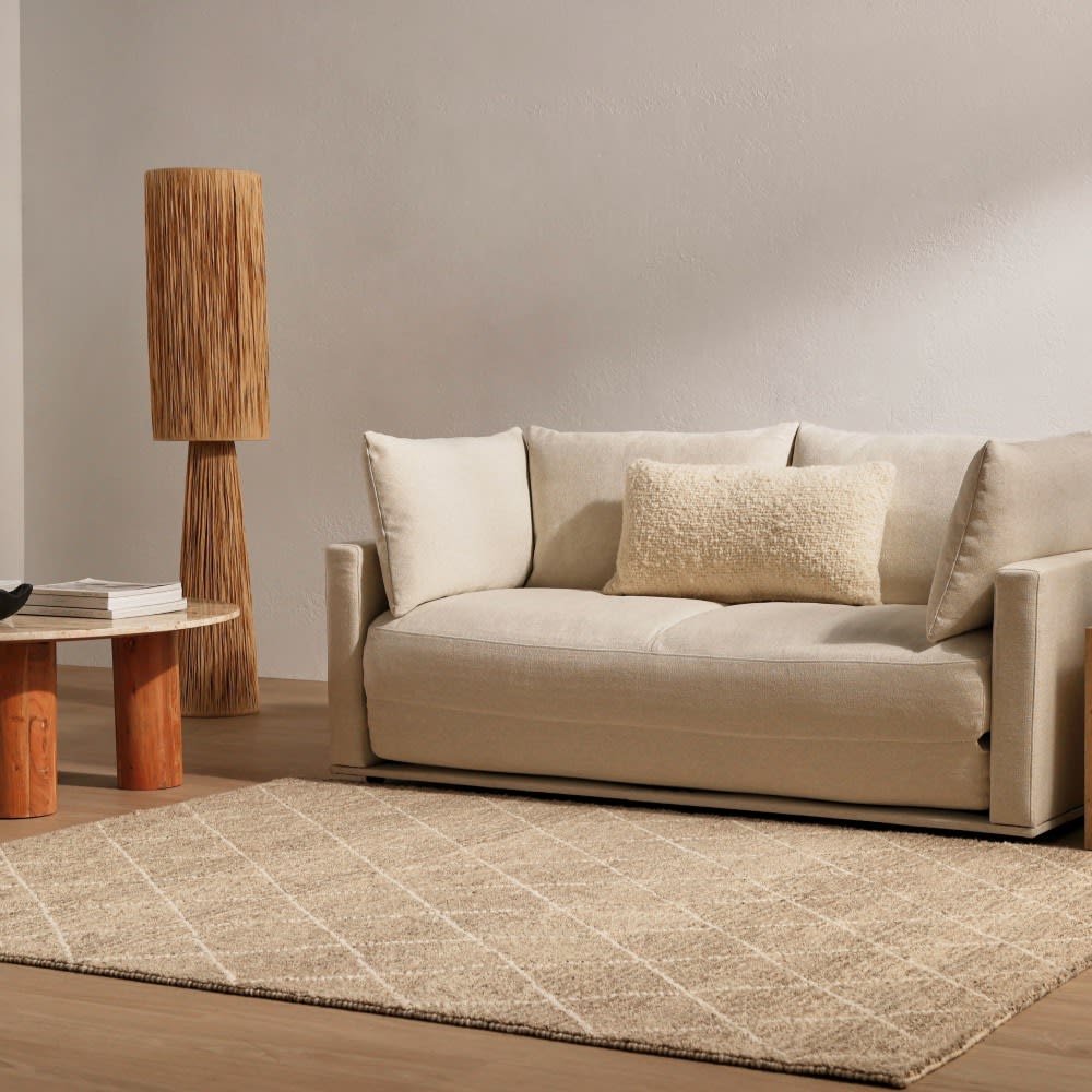 Porter California Ivory 3-Seater Sofa Bed color California Ivory