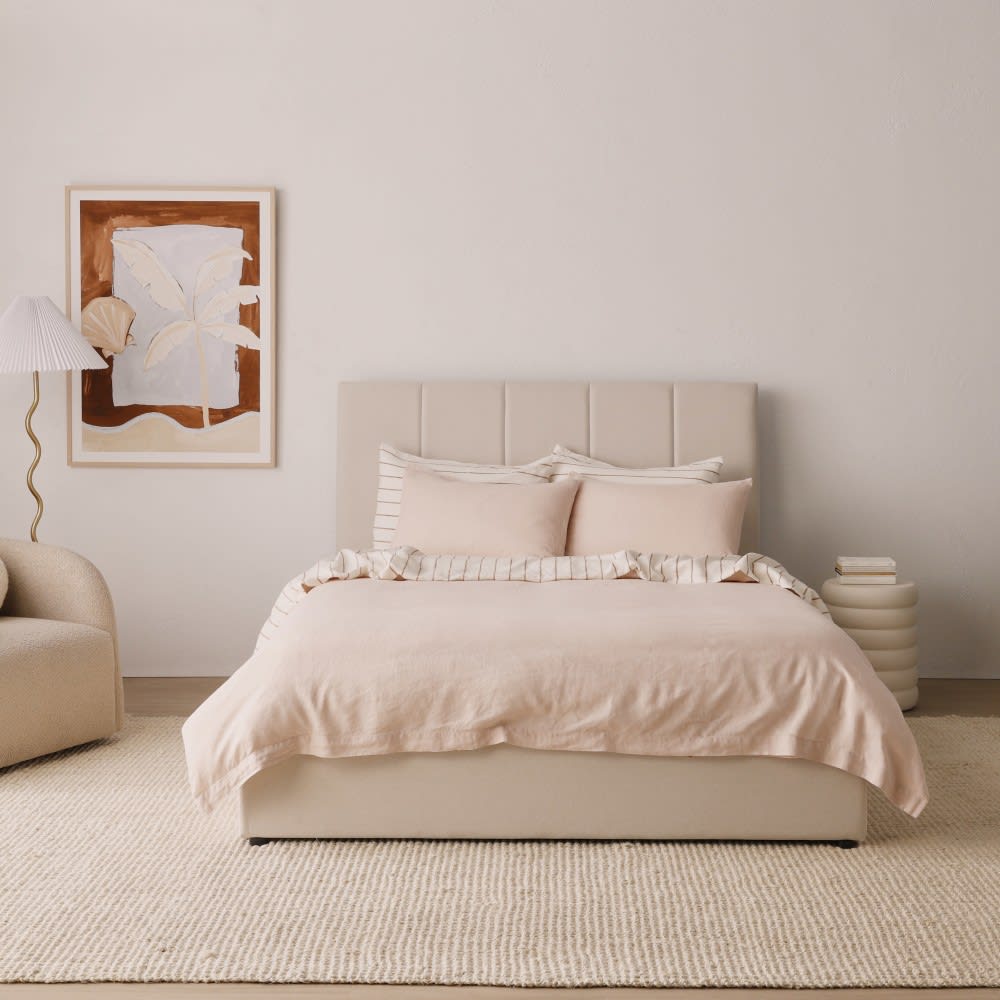 Samson Bed View Cream King color View Cream