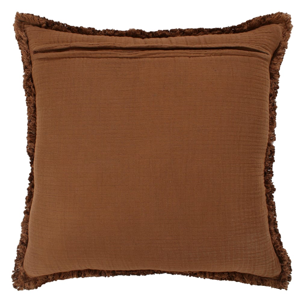Savannes Cushion Coffee - 50cm x 50cm color Coffee