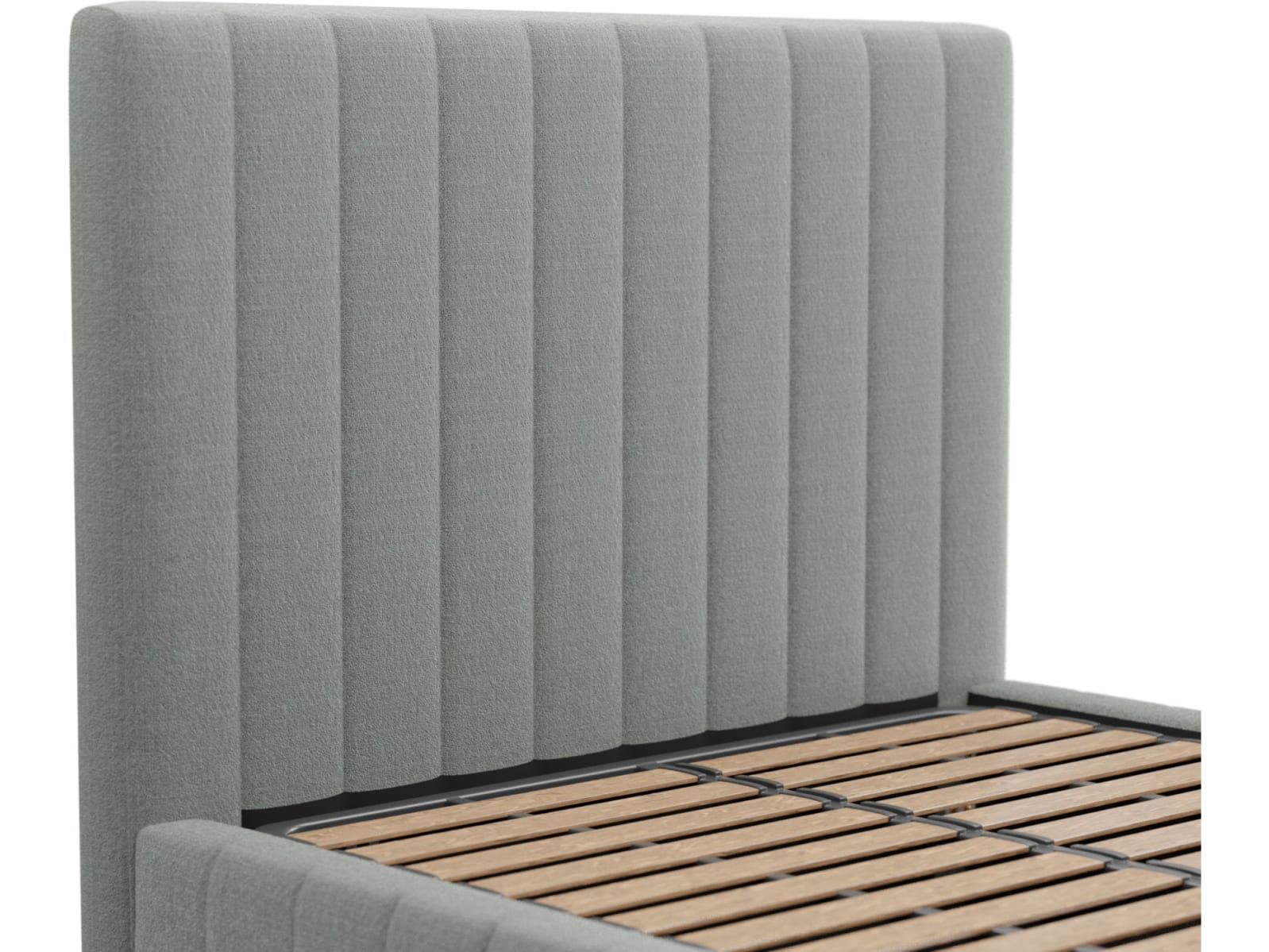 Brentwood Gas Lift Bed Tribute Storm color Tribute Storm