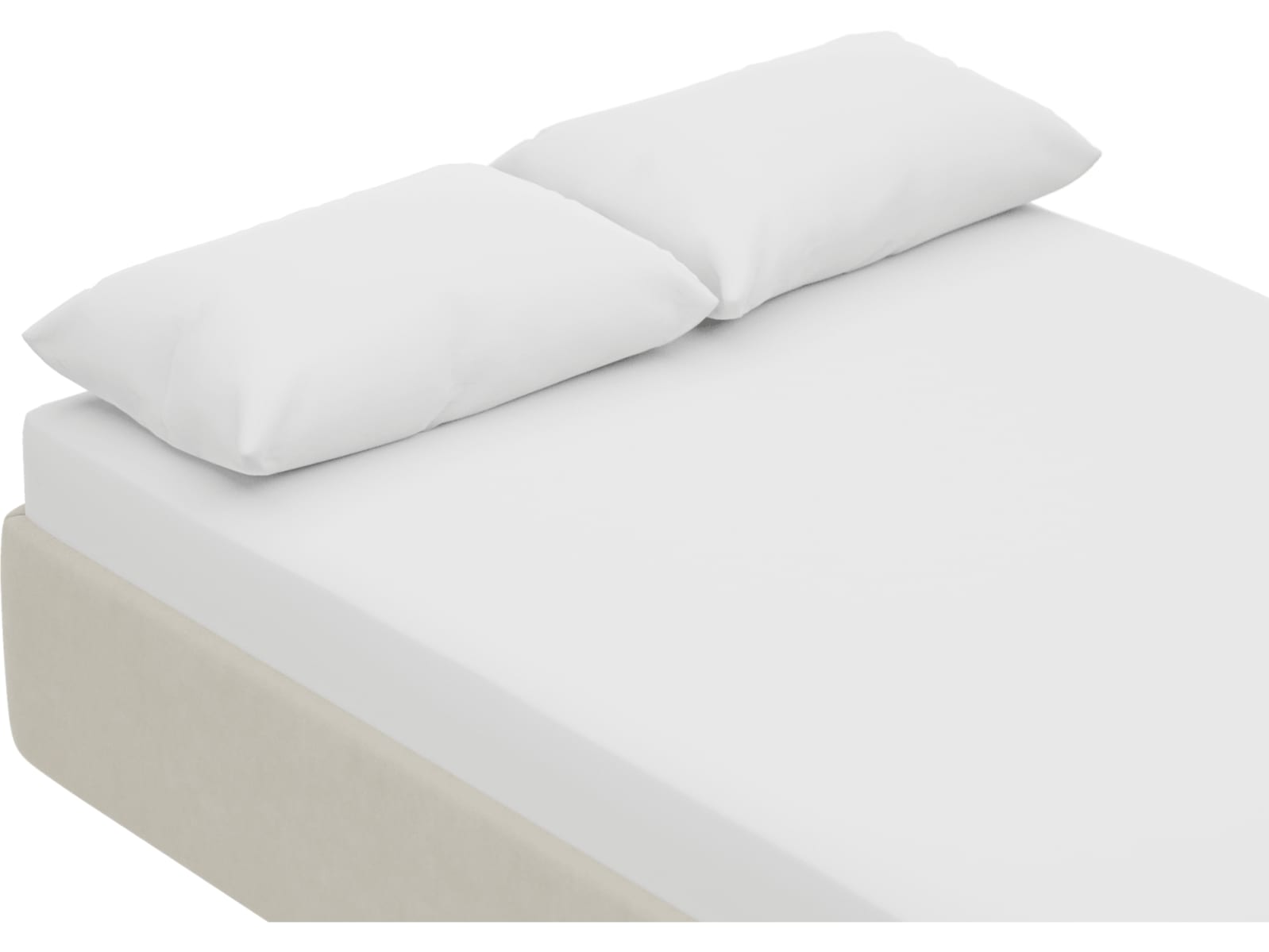 Leo Bed Base Muse Flax color Muse Flax