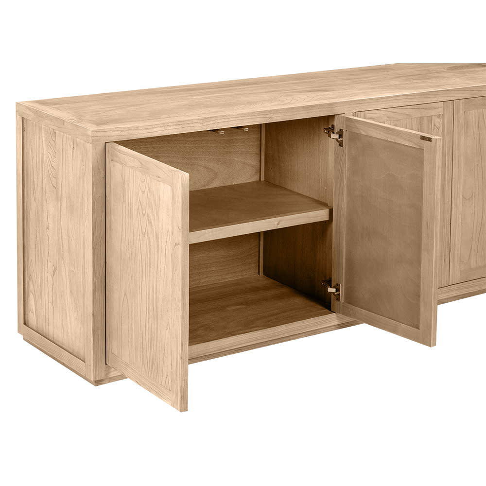 Coast Reclaimed Elm Buffet - 200cm color Natural