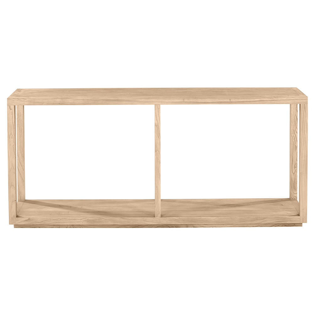 Coast Reclaimed Elm Console Table color Natural