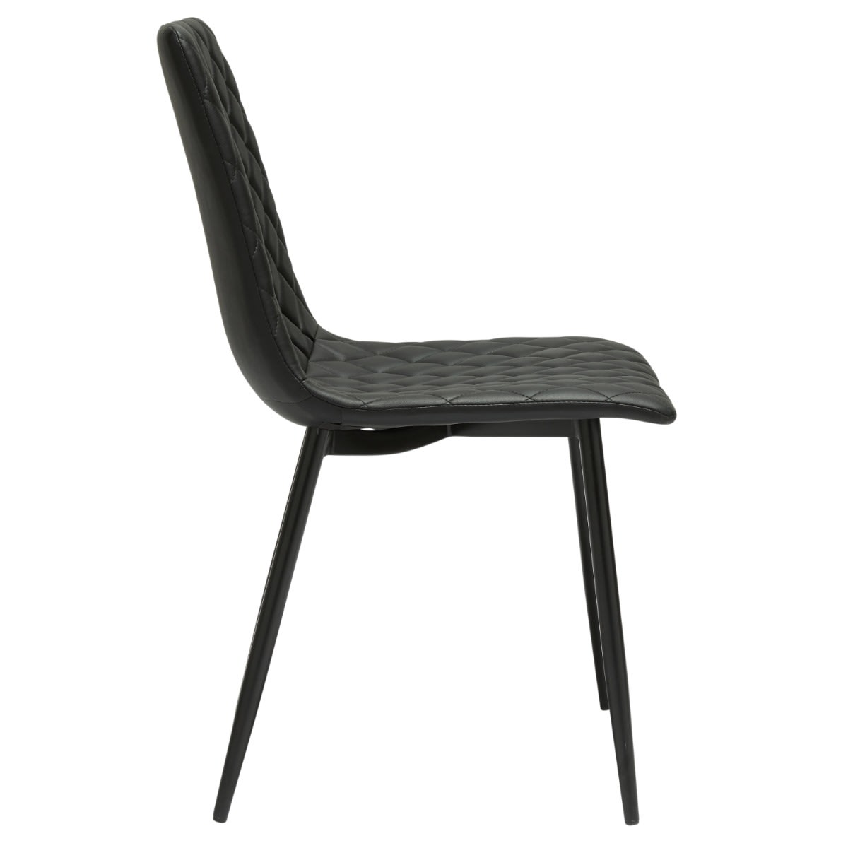 Booker Dining Chair Black color Black