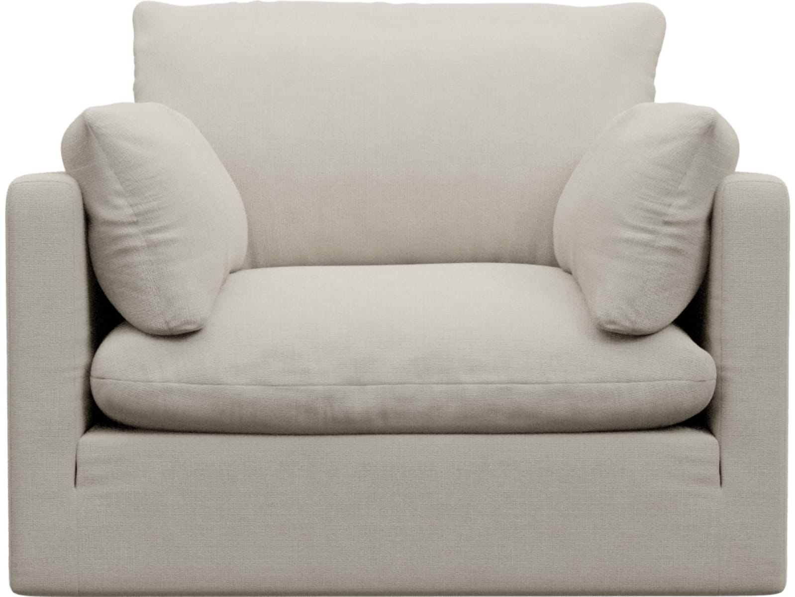 Willow Toorak Pearl Armchair color Toorak Pearl