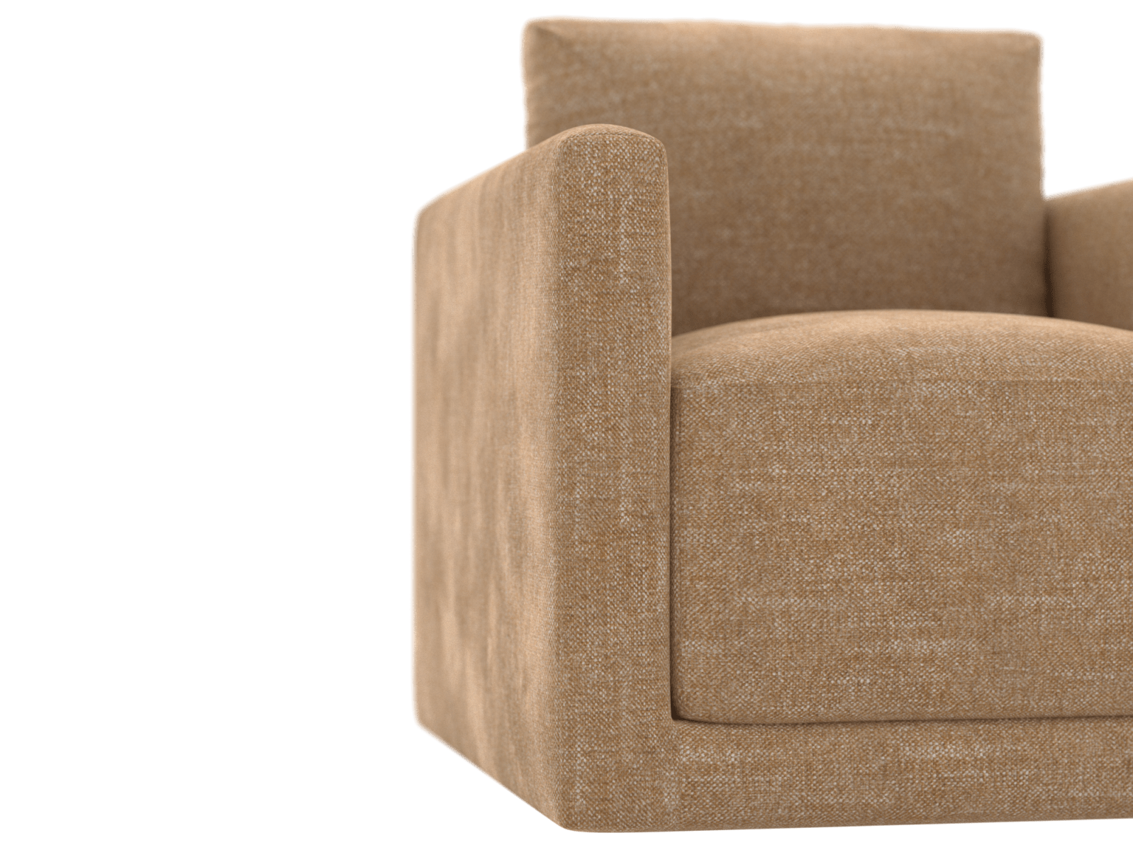 Haven Avon Honey Swivel Chair color Avon Honey